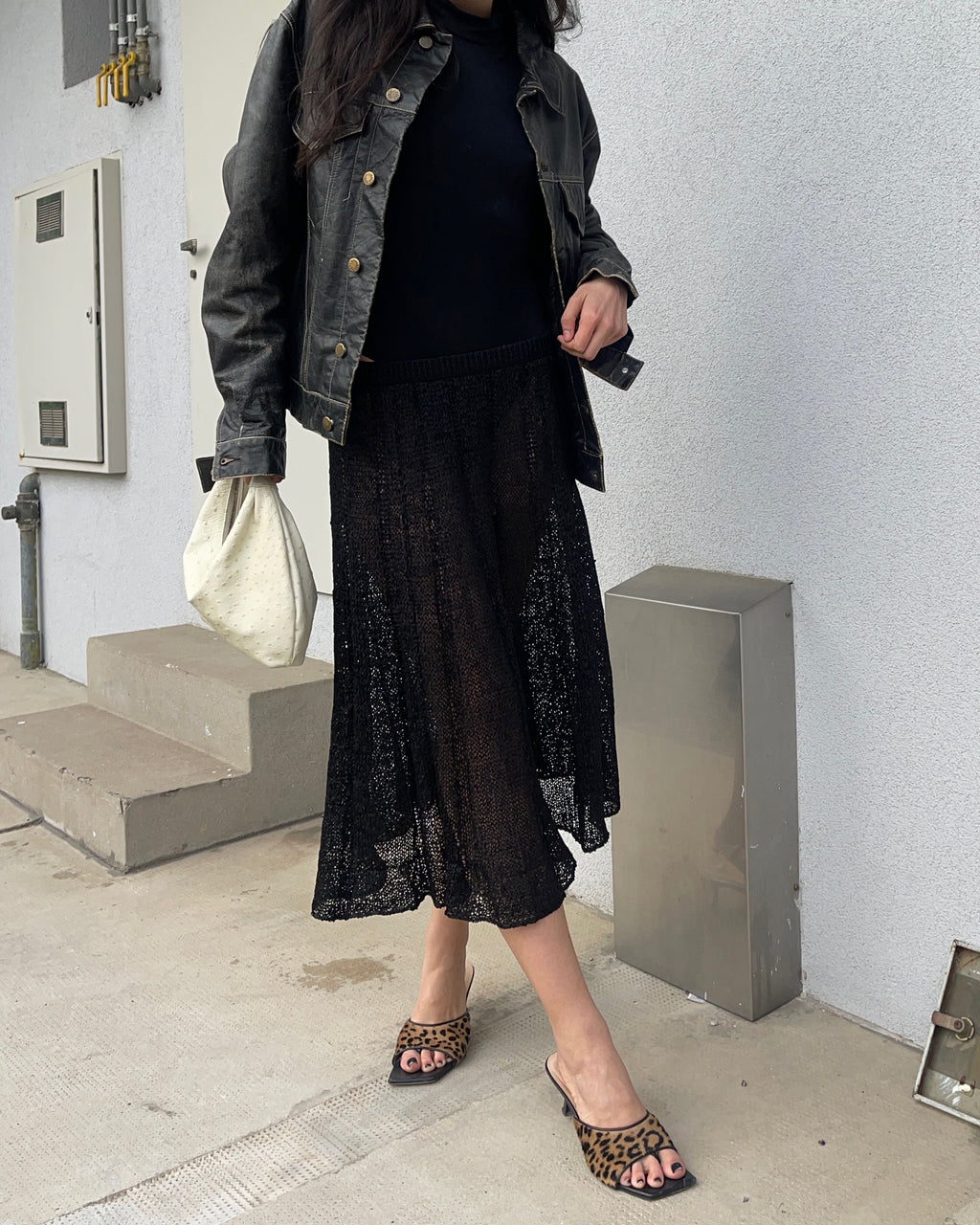 Sheer skirt