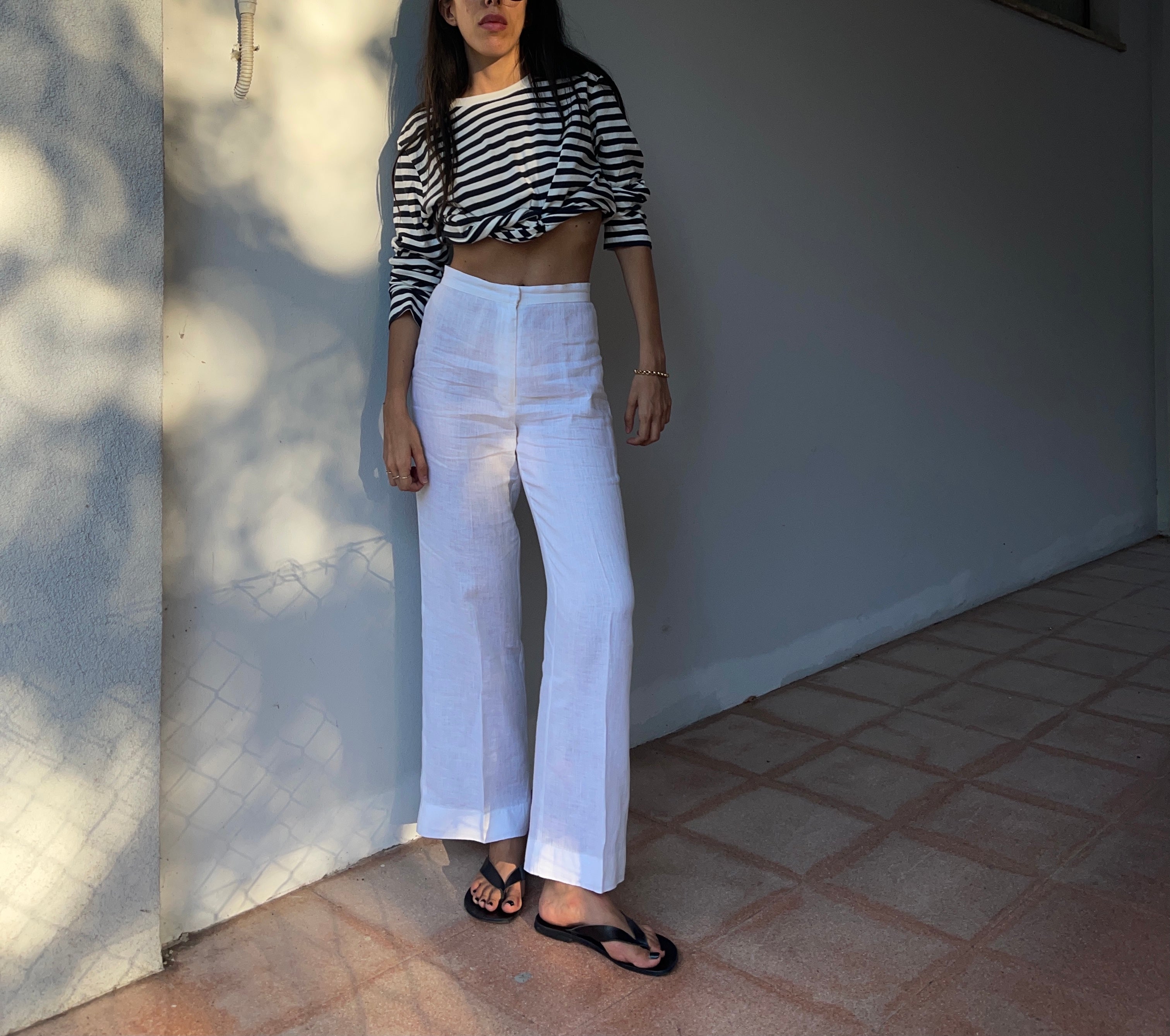100 linen pants