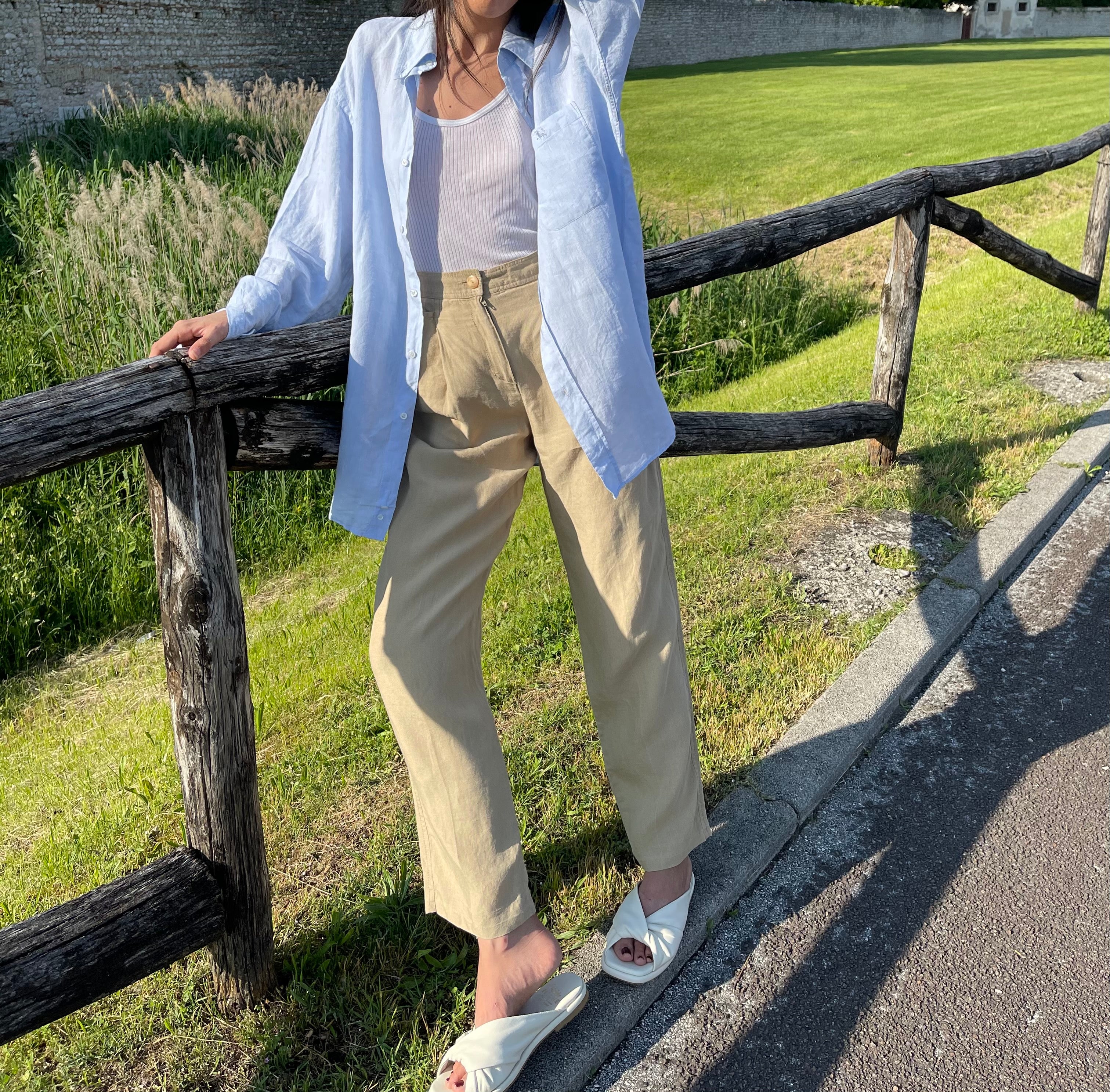 Pantalone 100 Lino