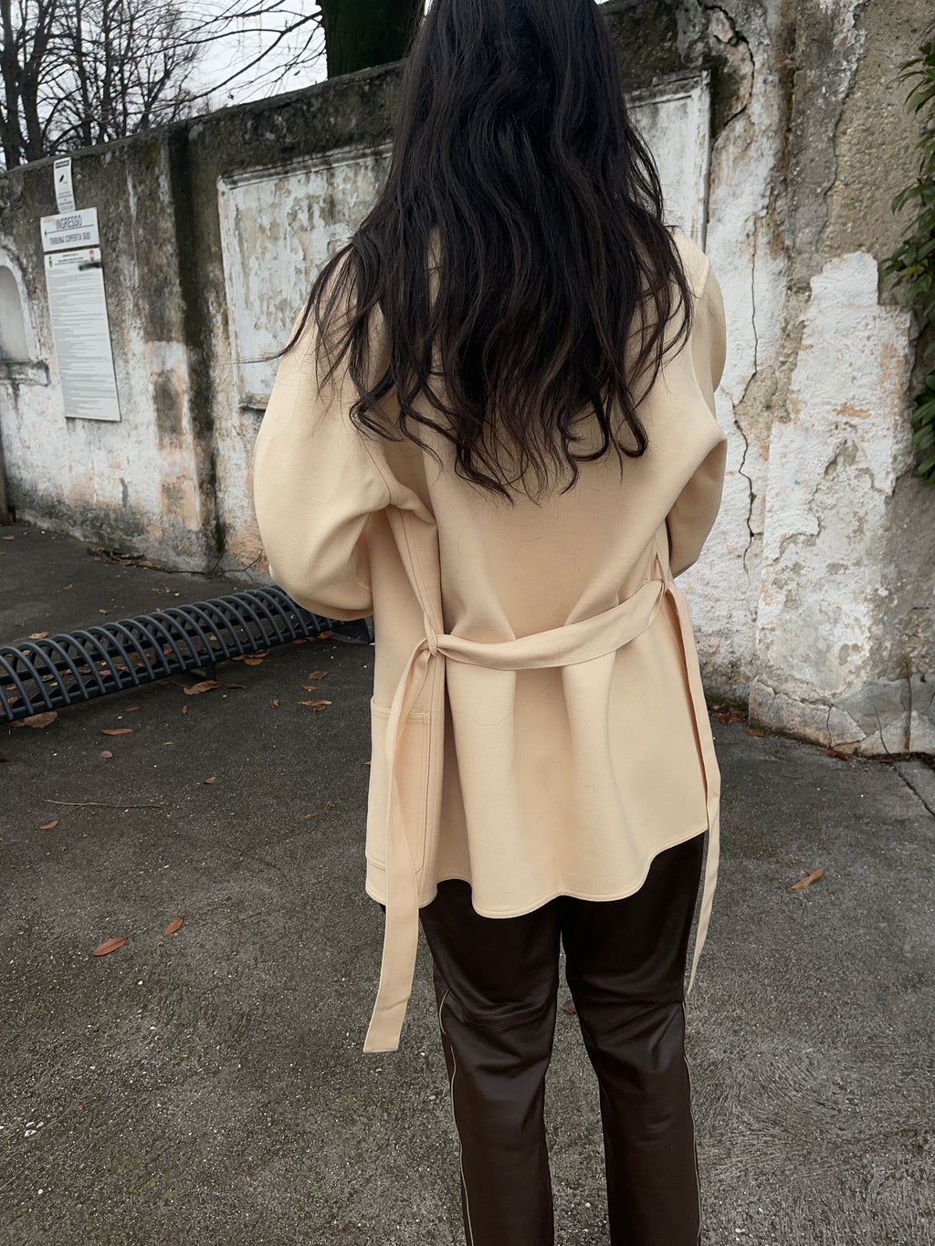 Tessuti Marzotto cream blazer