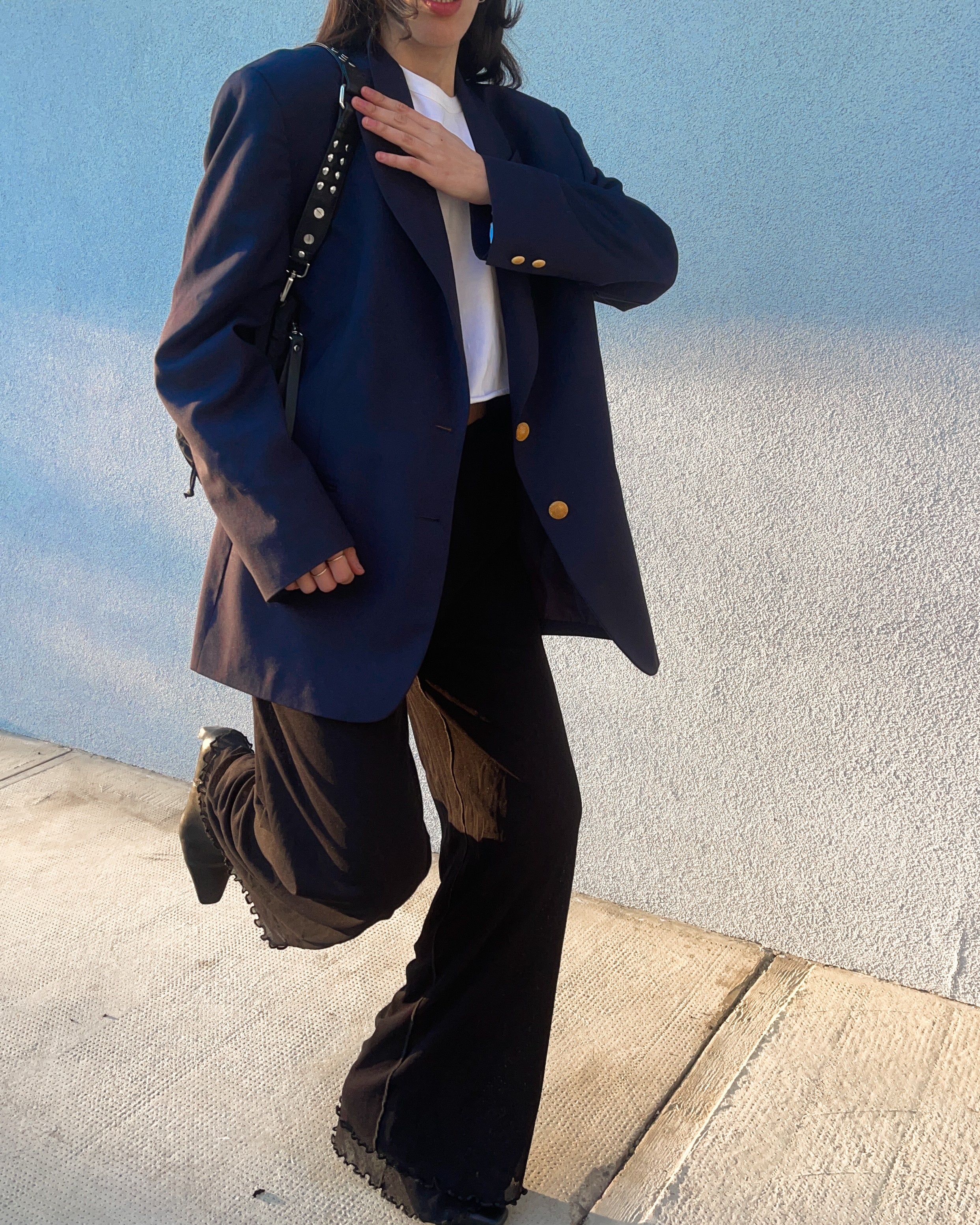 Blue blazer