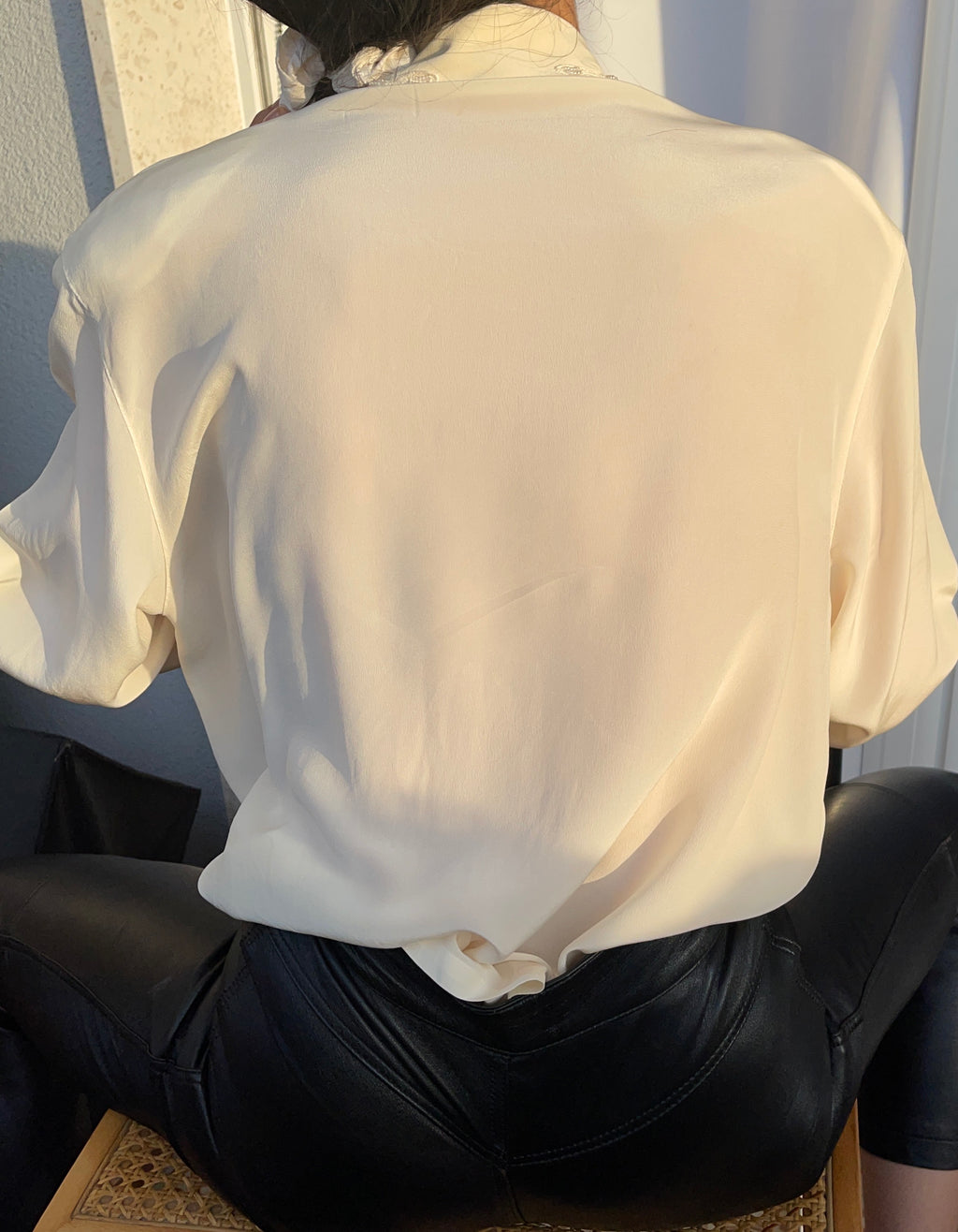 100% silk shirt