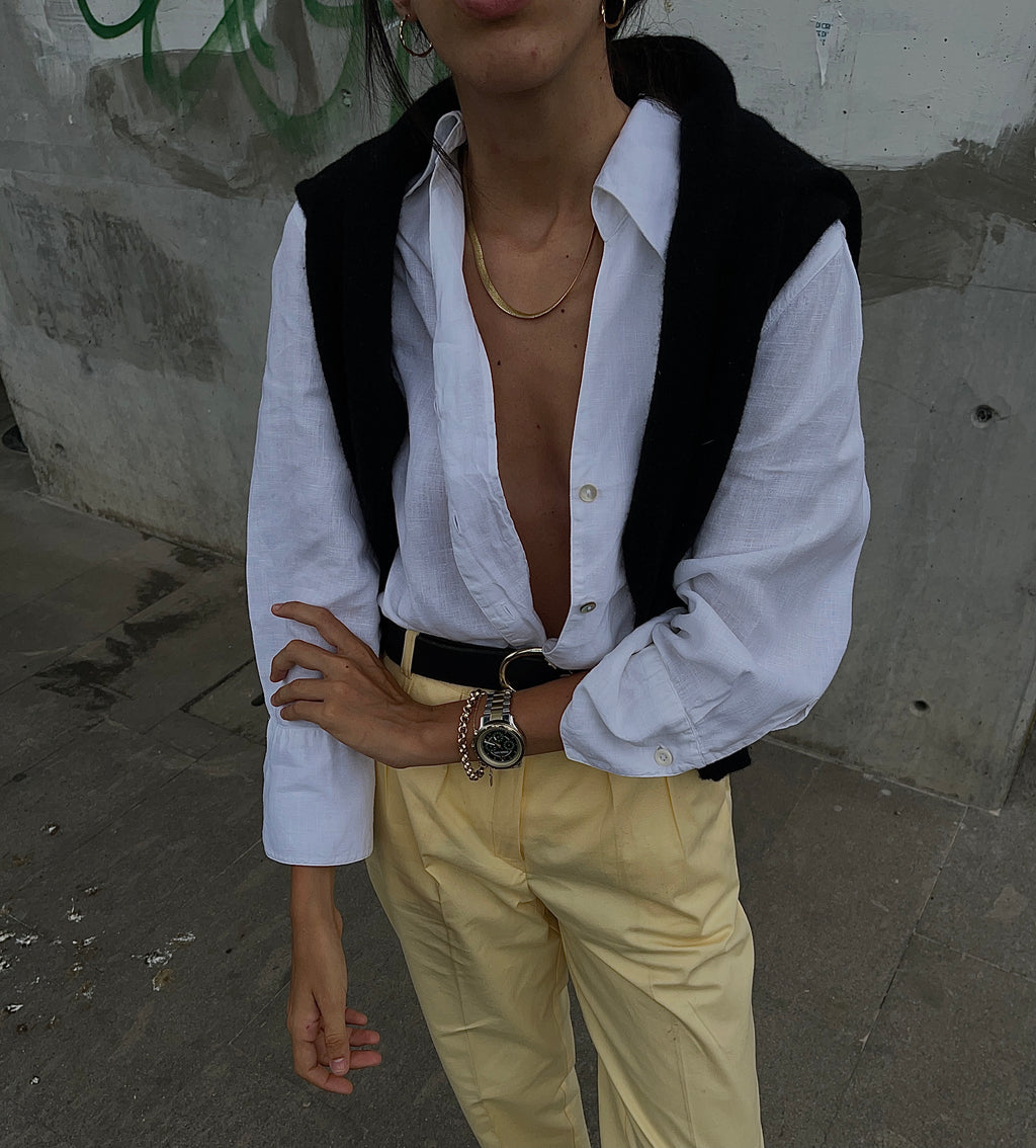 100 linen shirt
