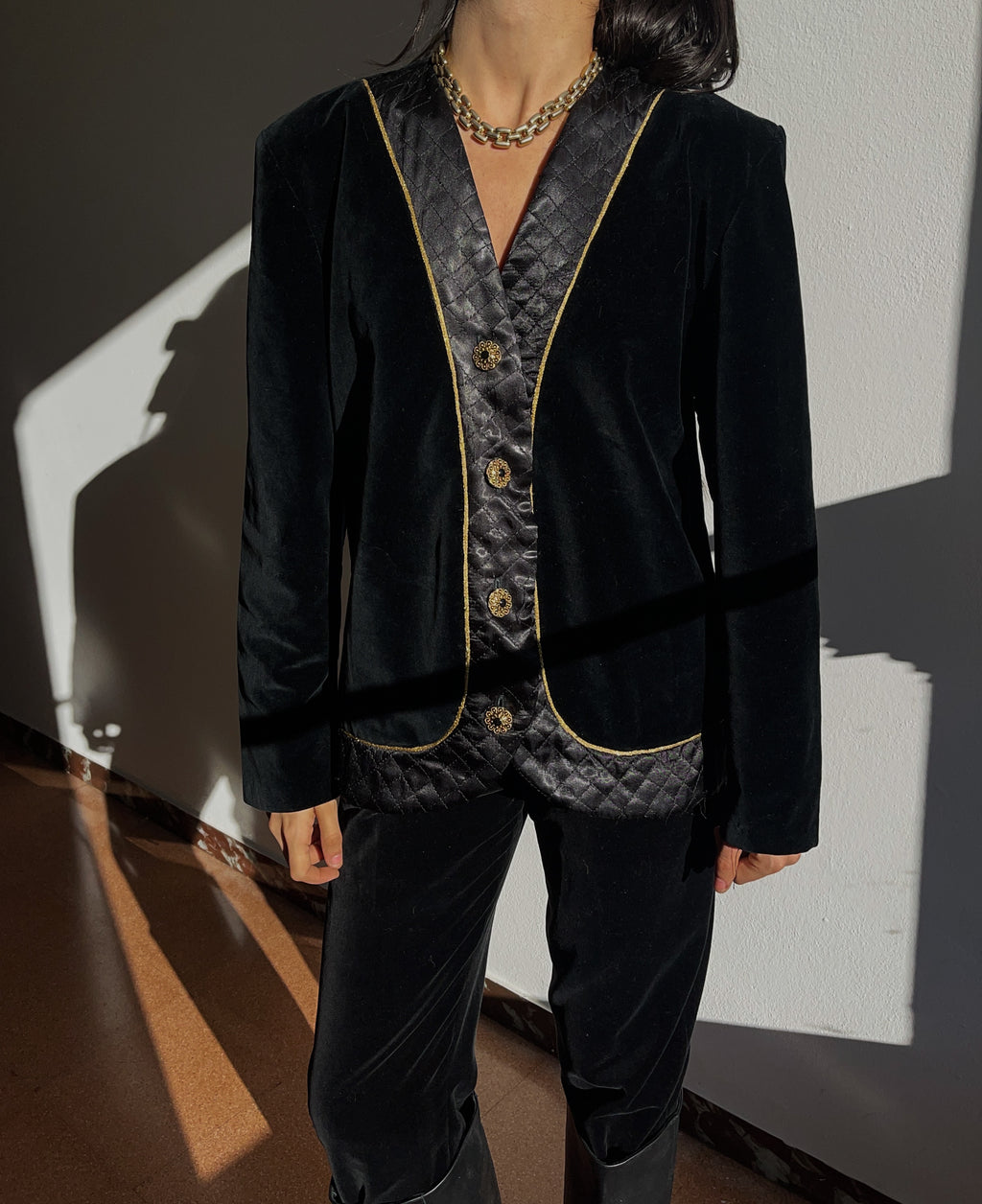 Velvet jacket