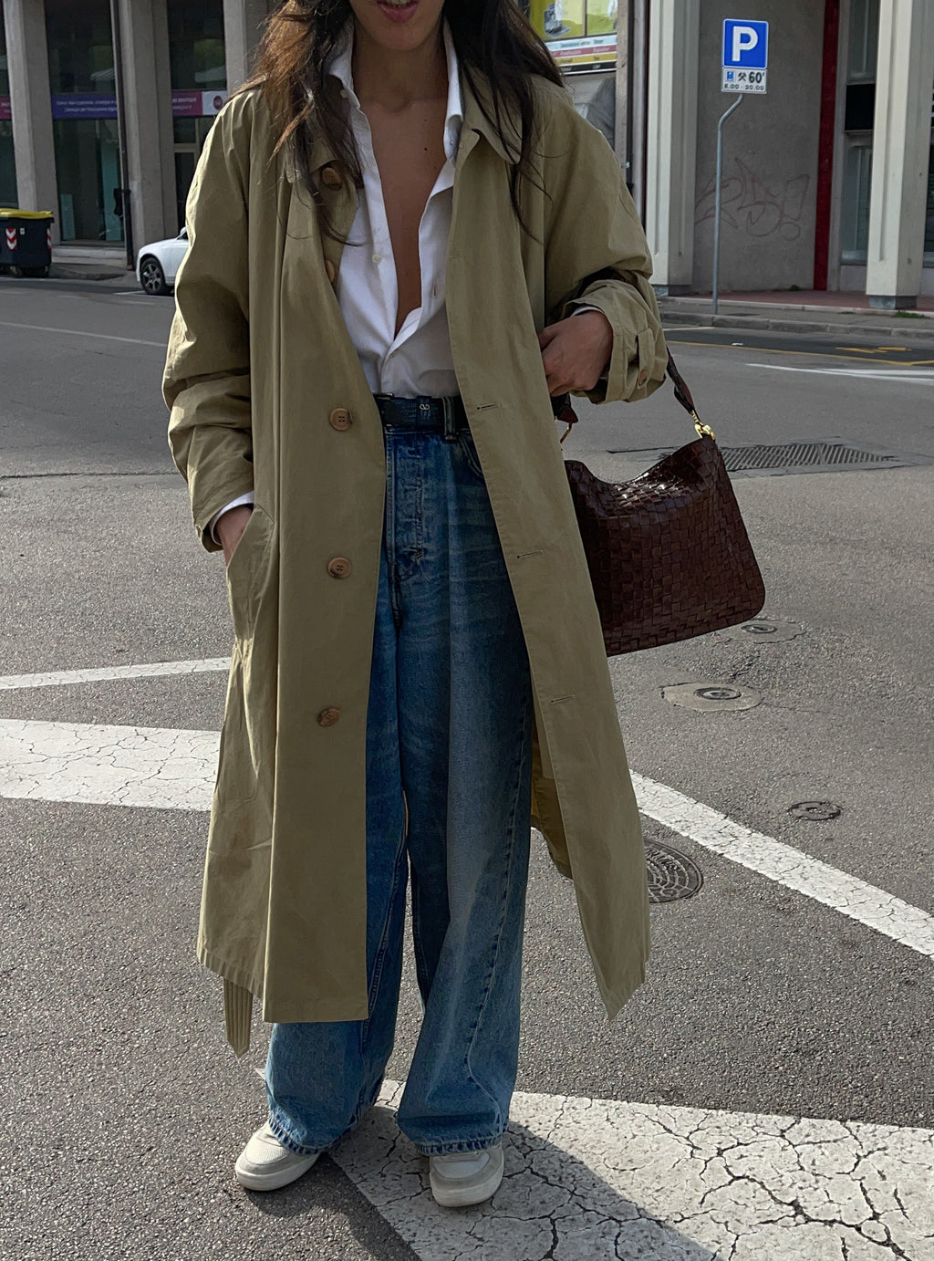 Giorgio OVERSIZE Armani trench