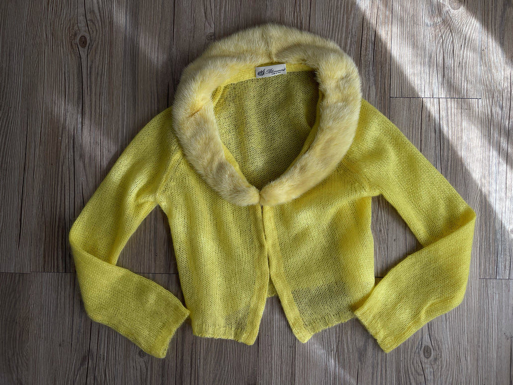 Bluemarine yellow cardigan