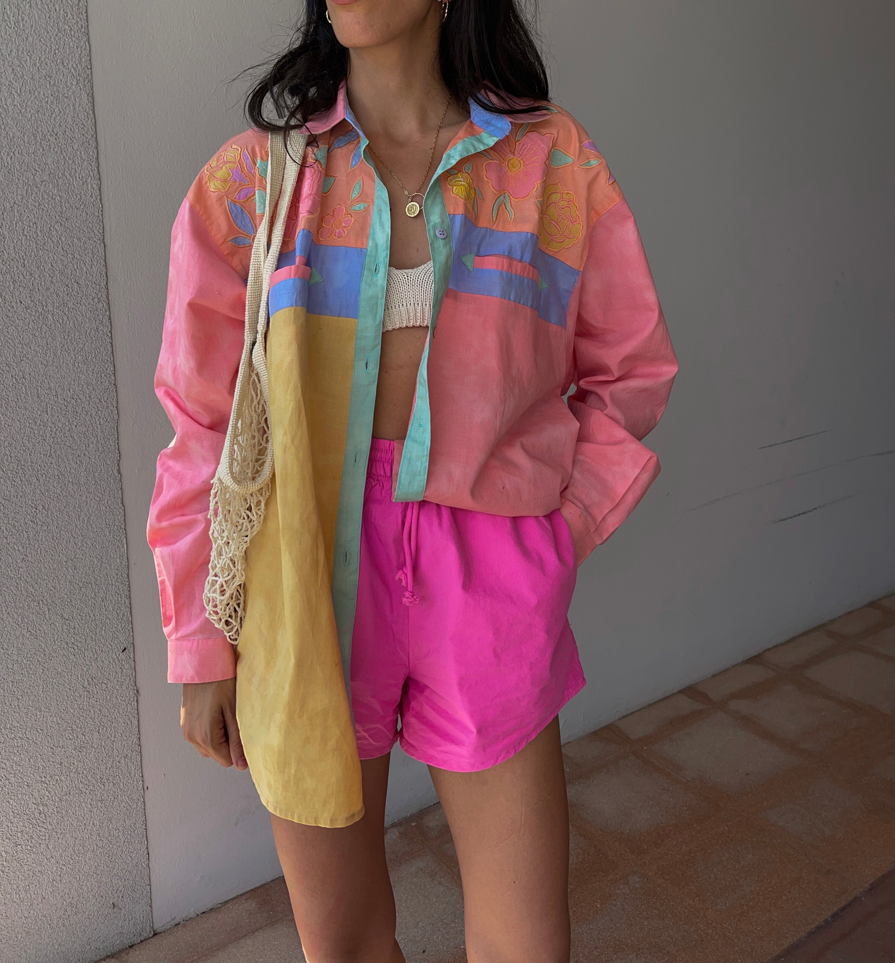 multicolor shirt