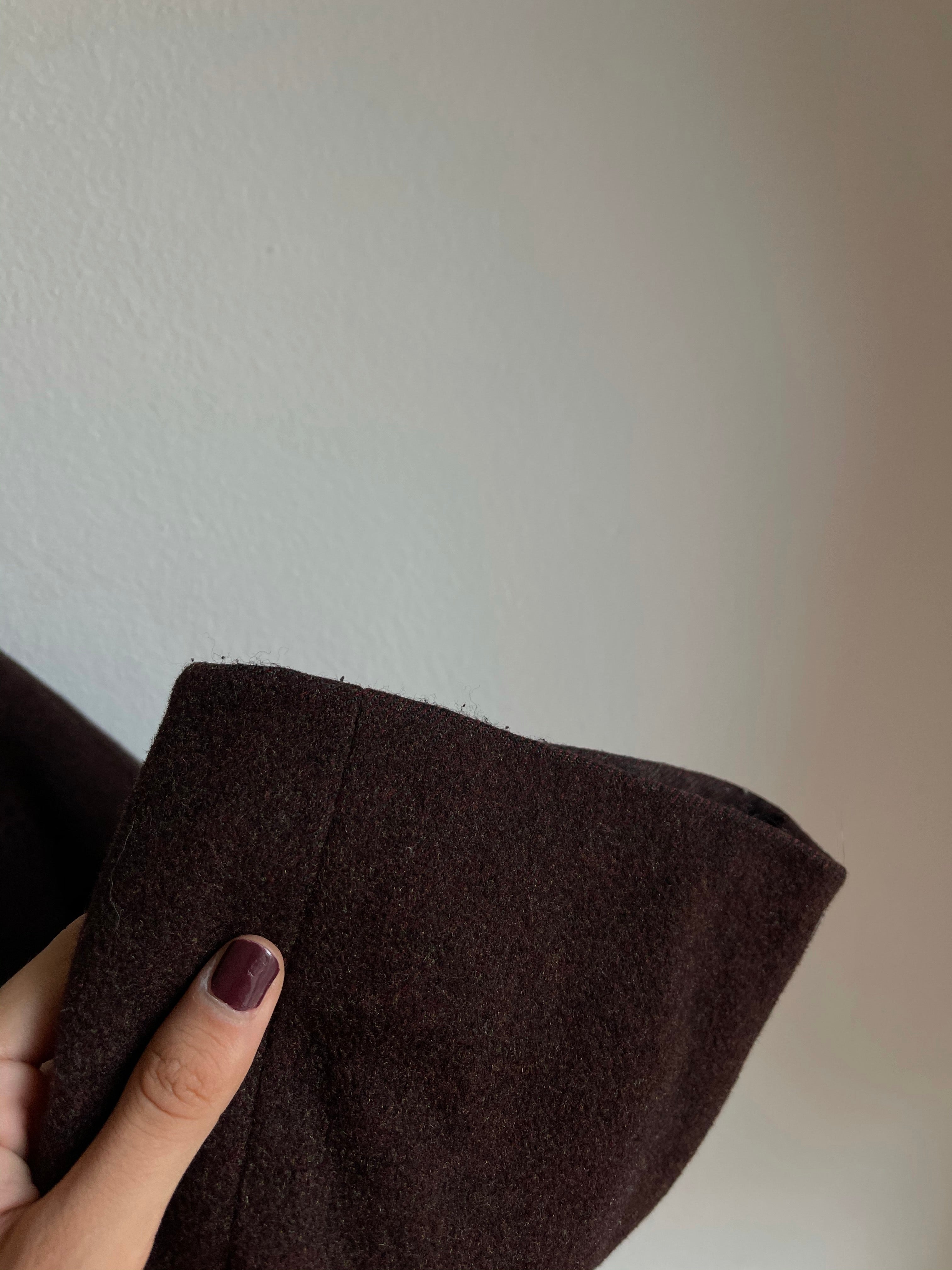 Brown chocolate coat