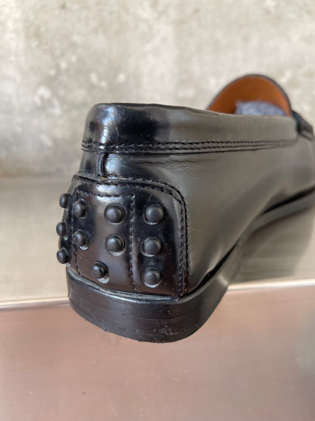 Tod’s black loafers