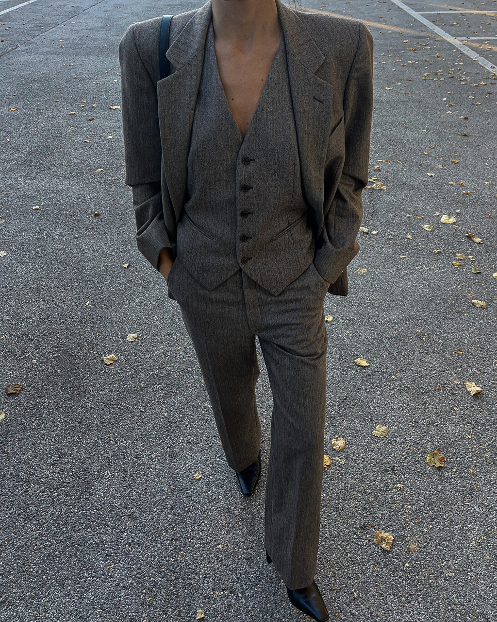 3 pieces wool suit