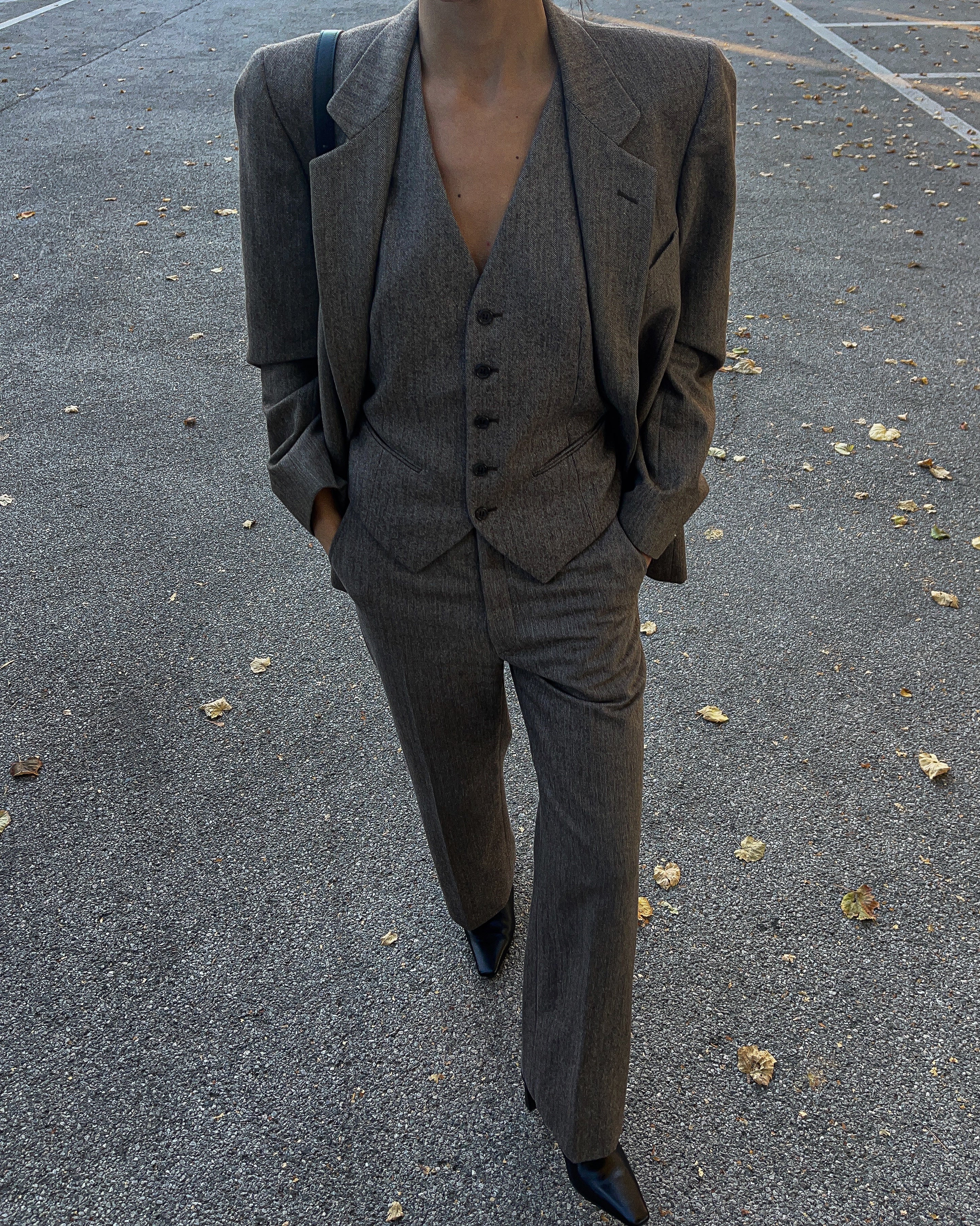 3 pieces wool suit