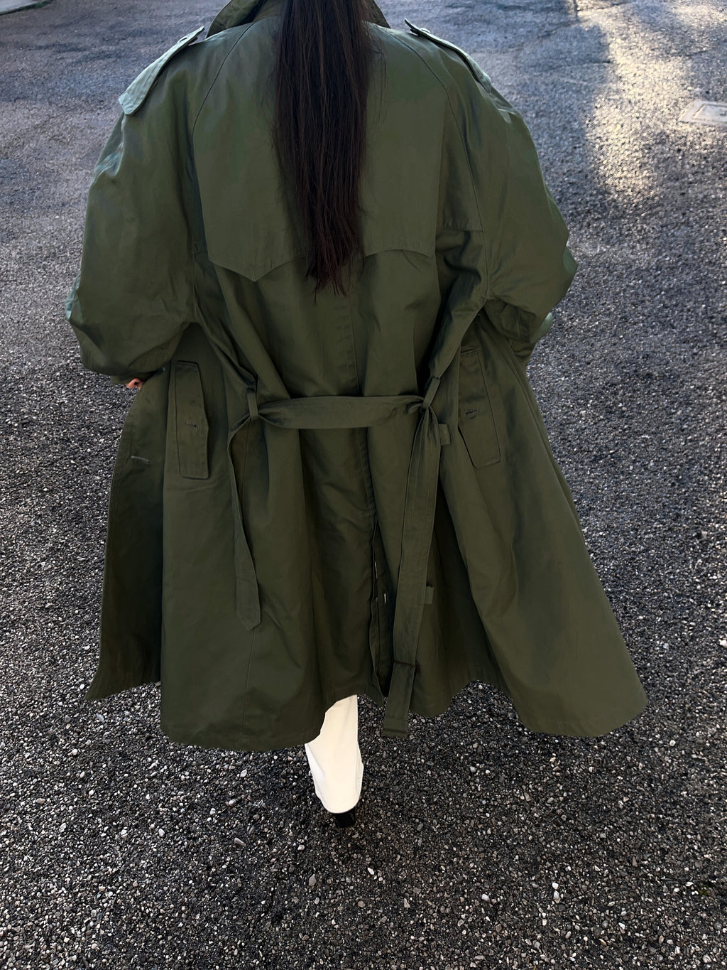 Trench green military