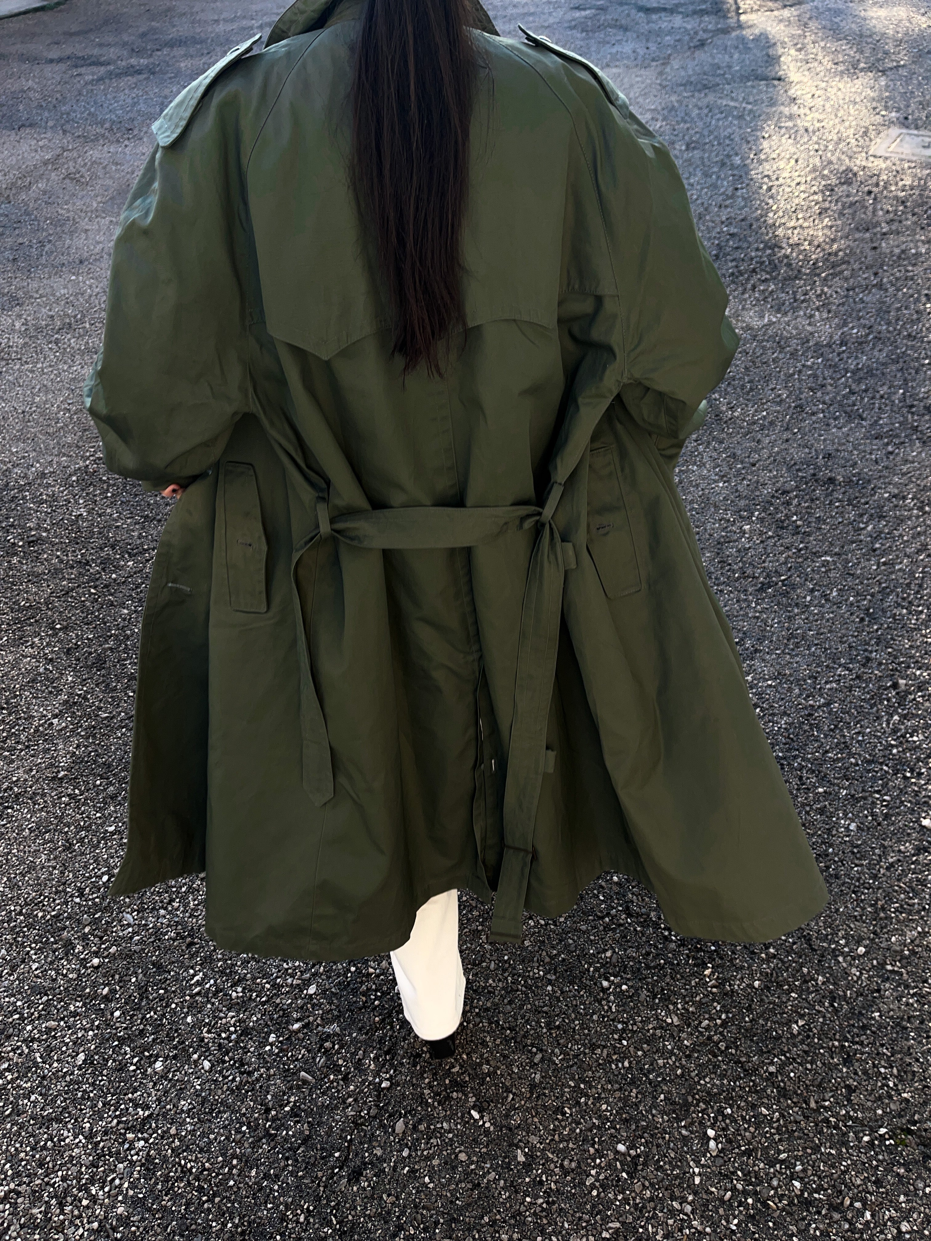 Trench green military