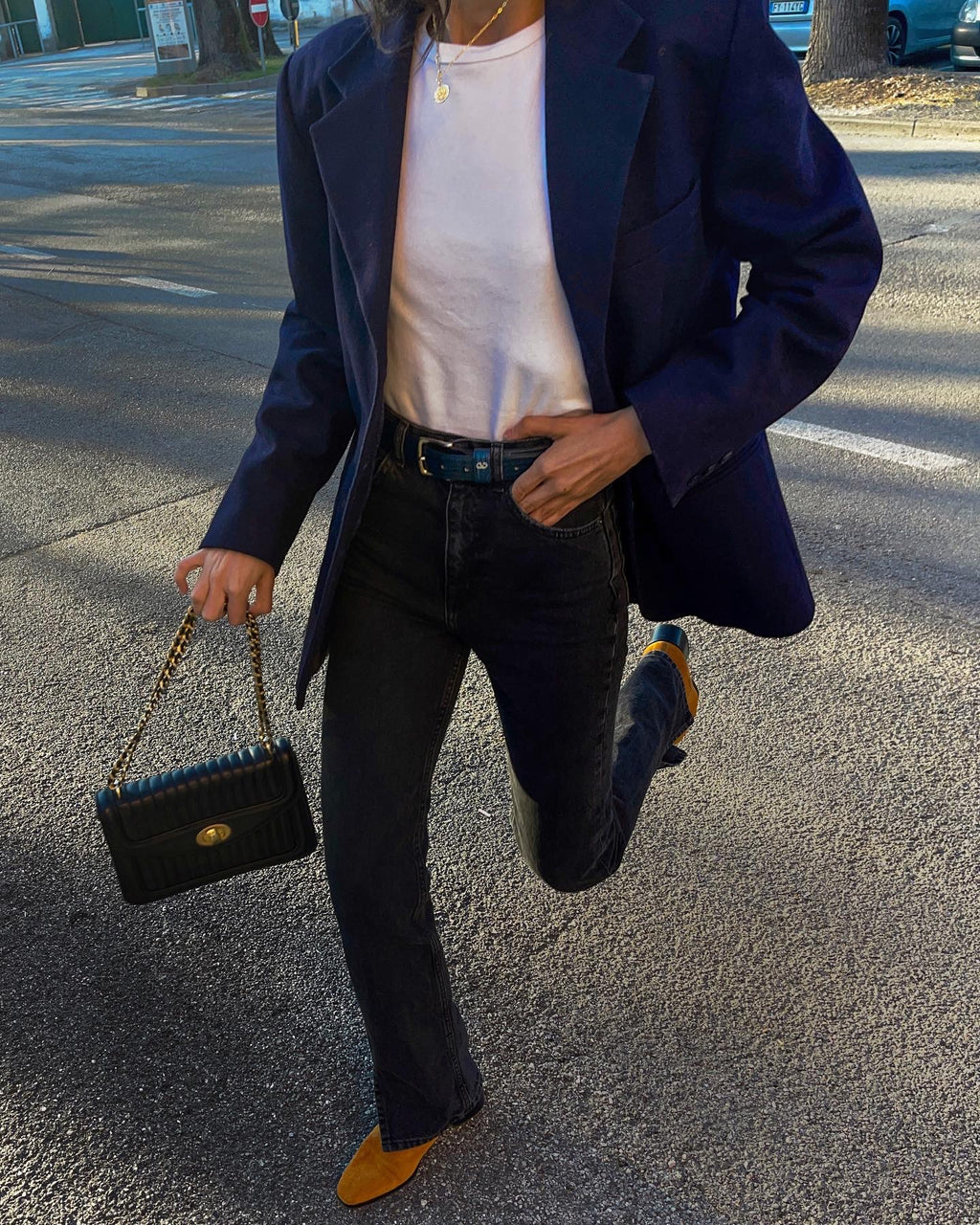The perfect blue blazer
