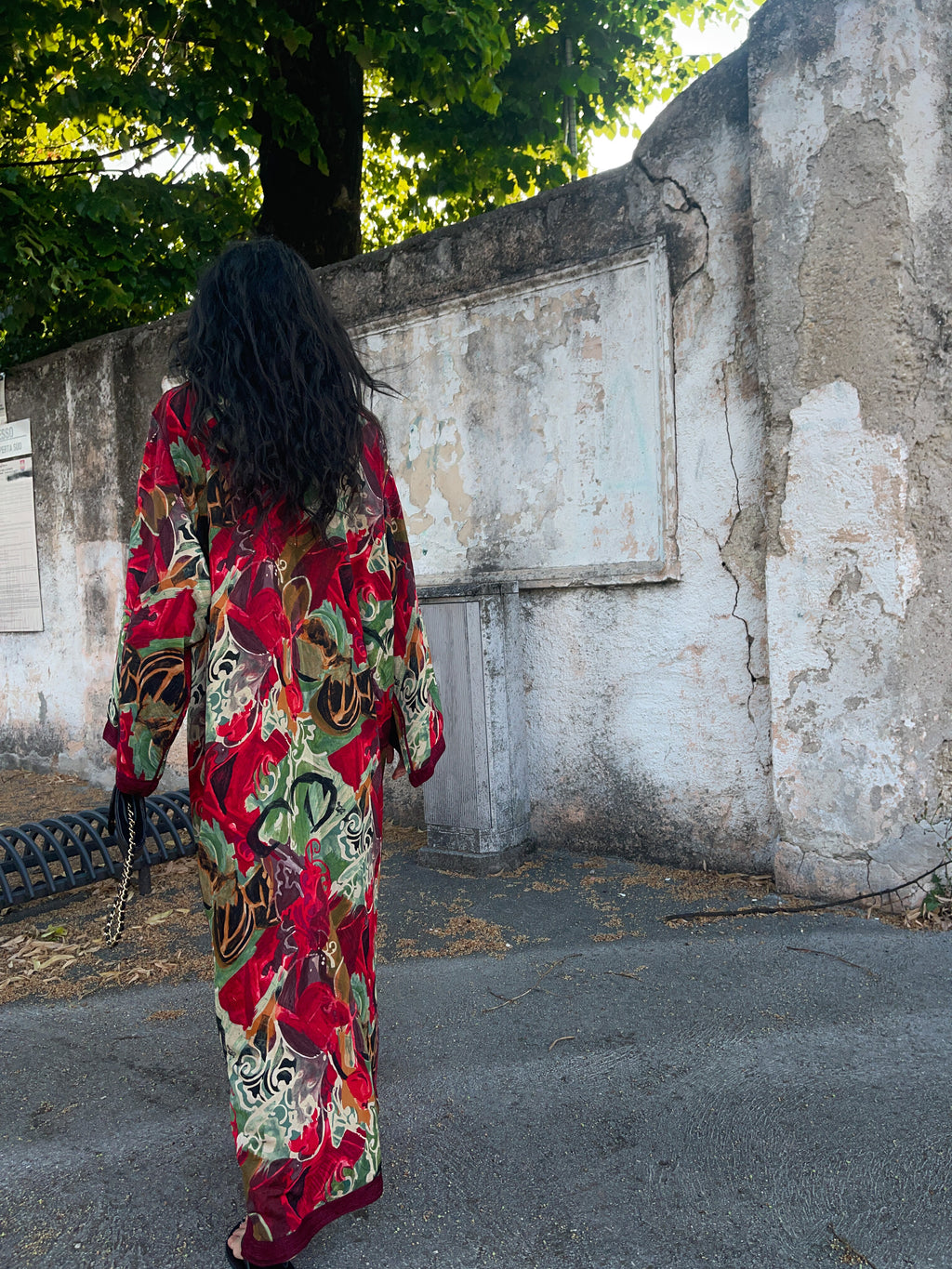 Flowers kaftan