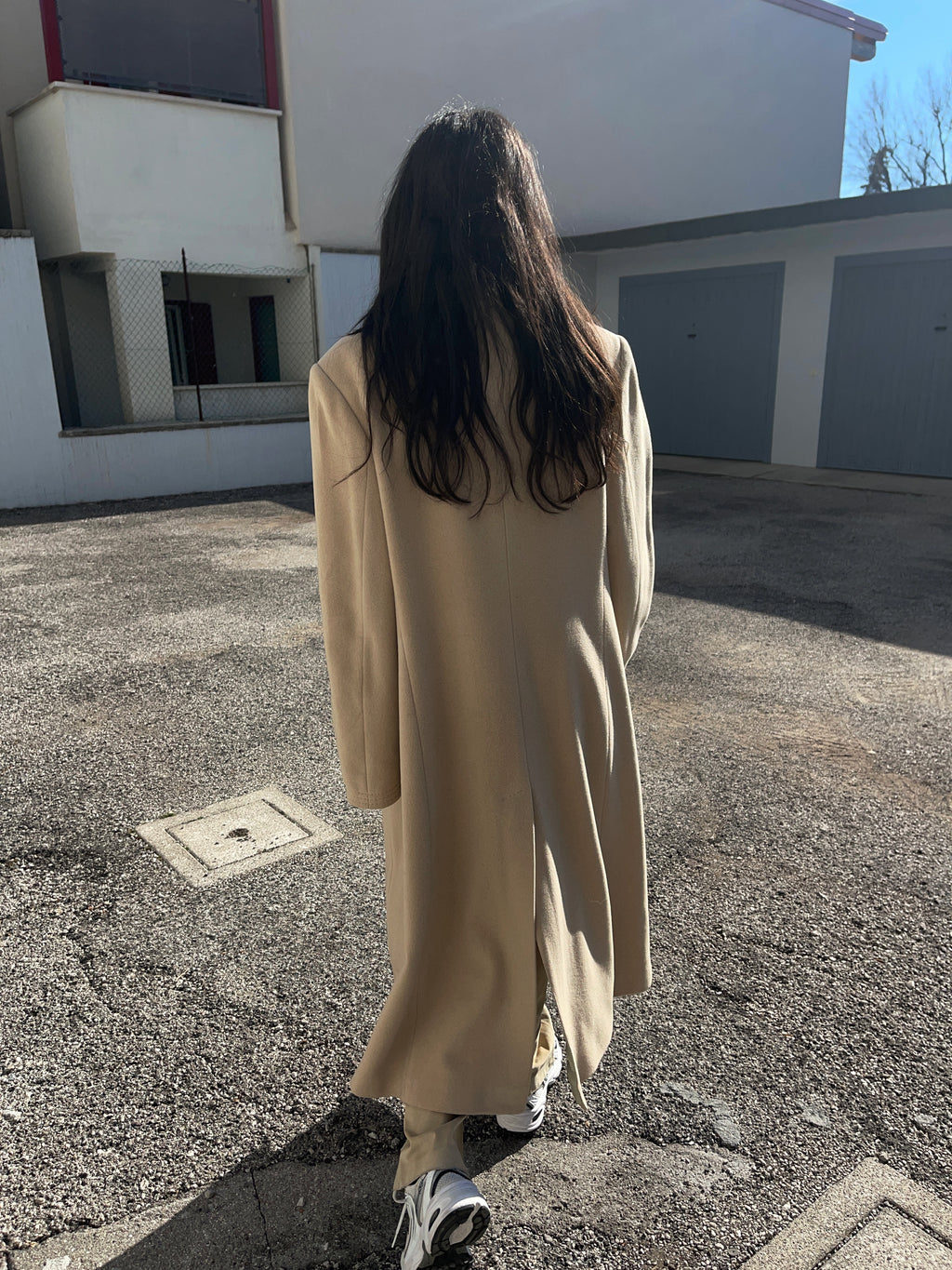 Cappotto beige