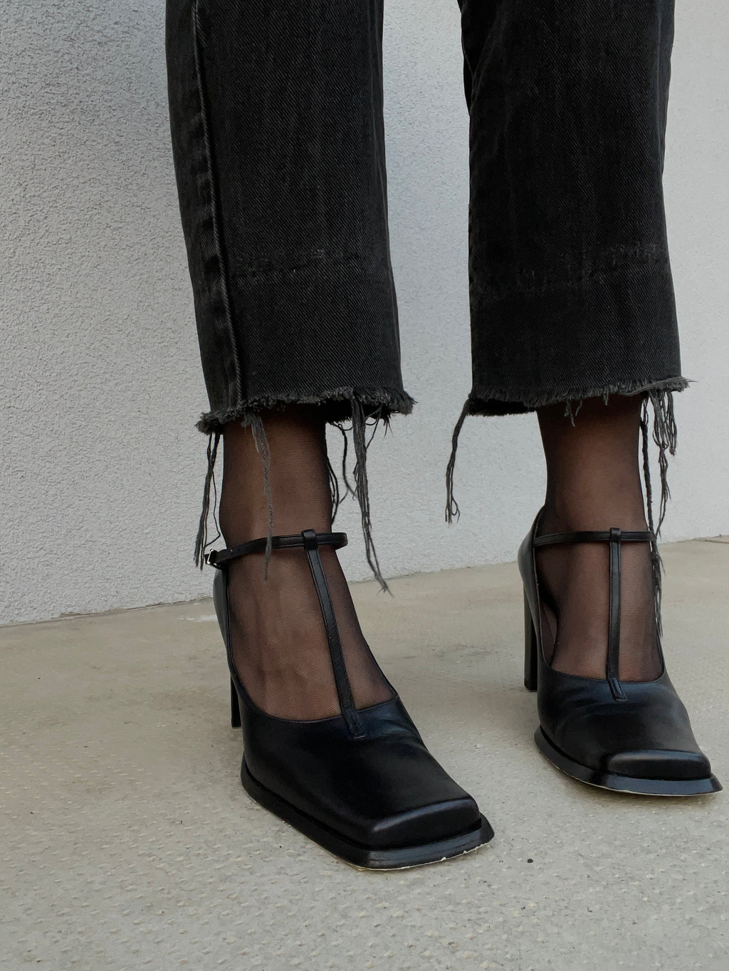 Leather vintage Mary Jane