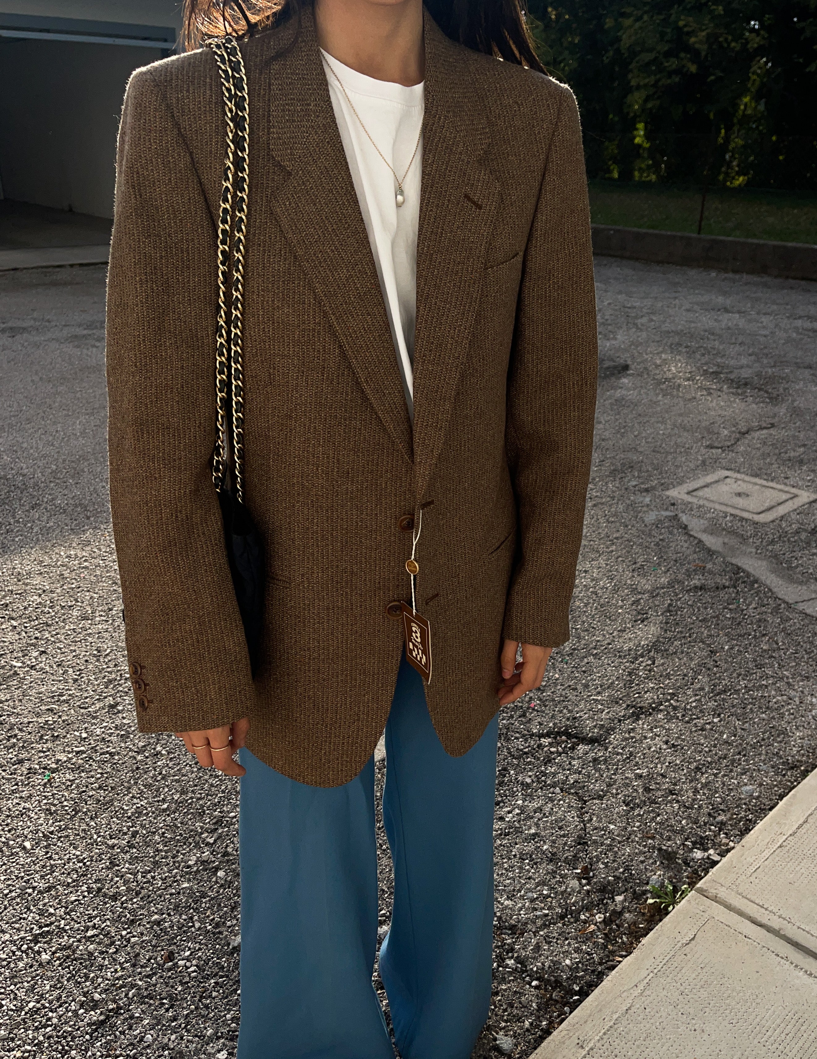 Man blazer ALPACA wool