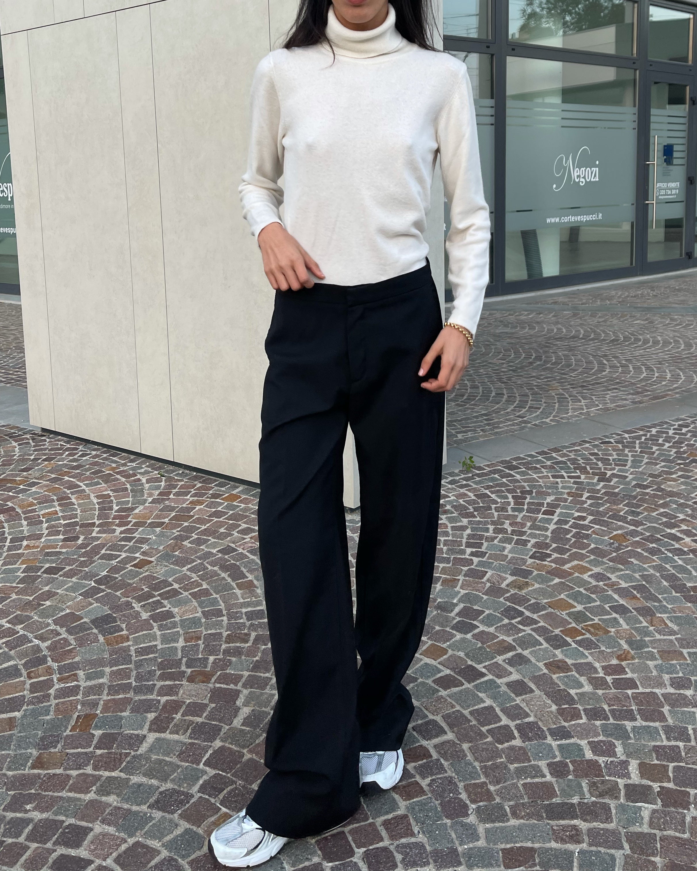 wool trousers