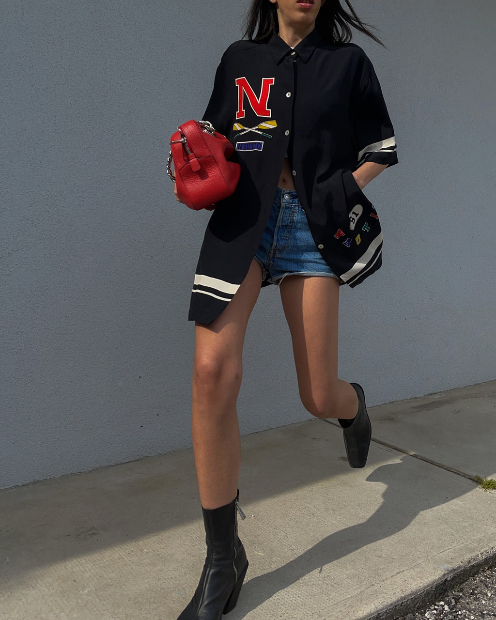 Nautica black shirt *