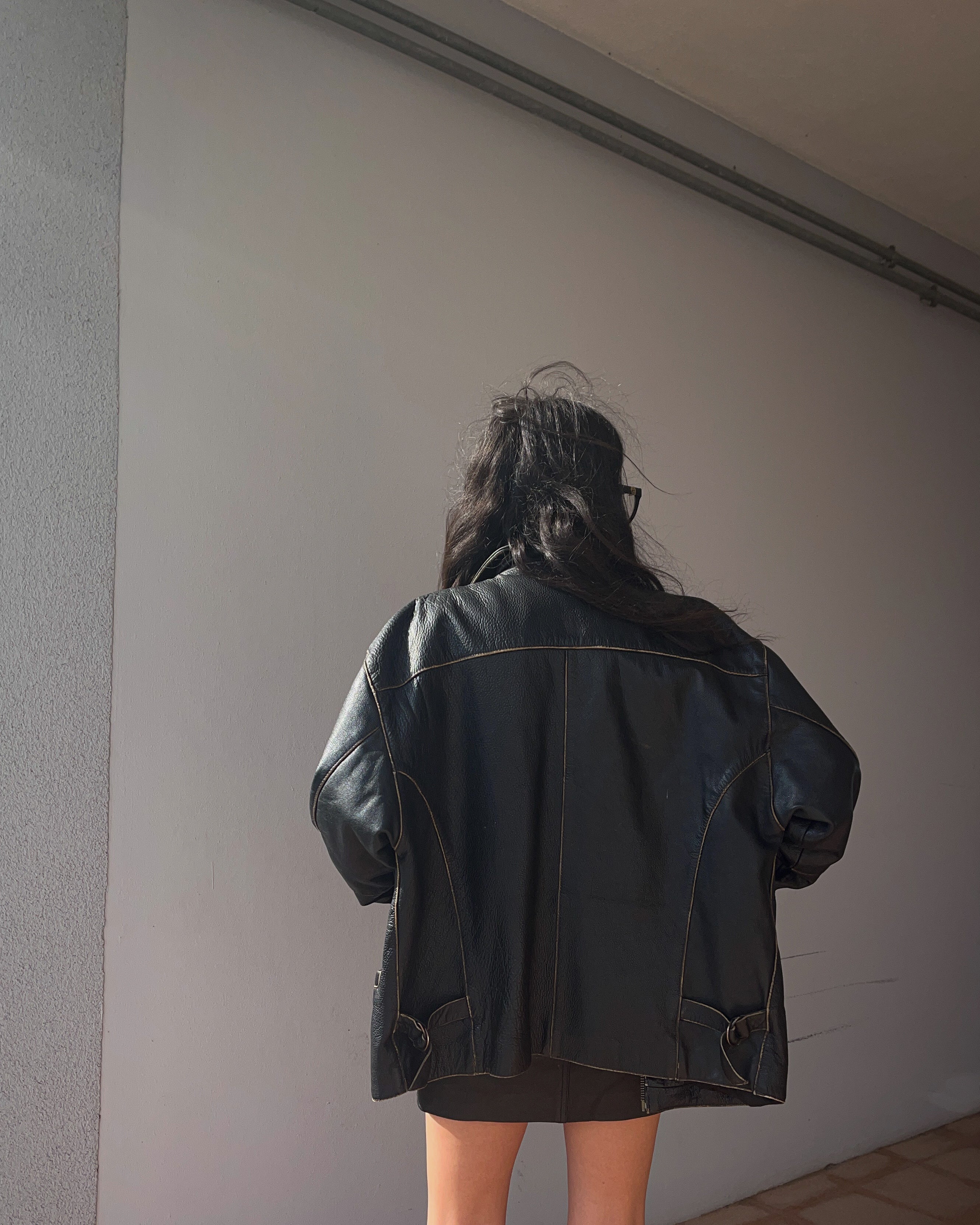 Leather jacket