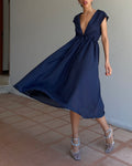 Blue dress