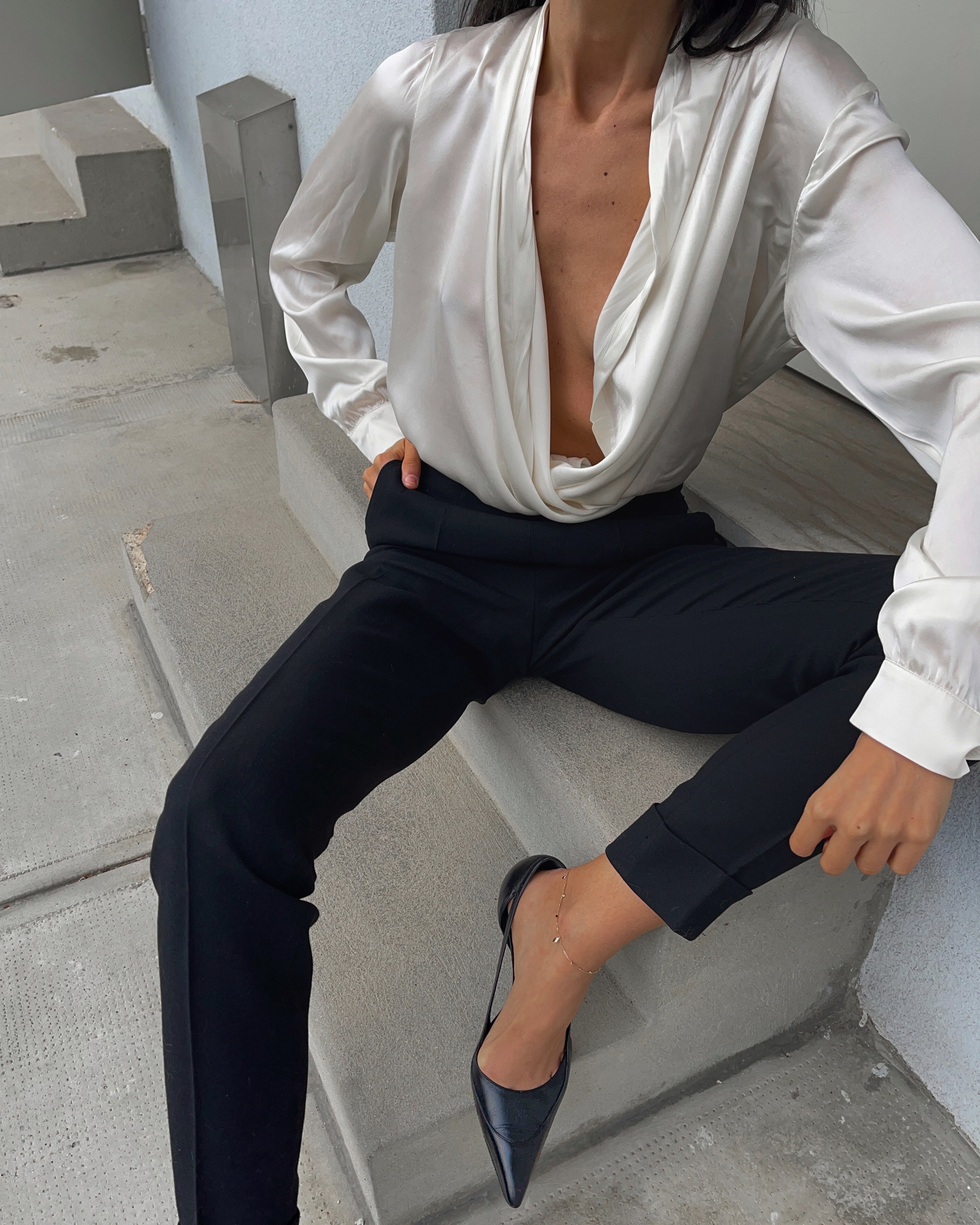 Pantaloni 100 lana