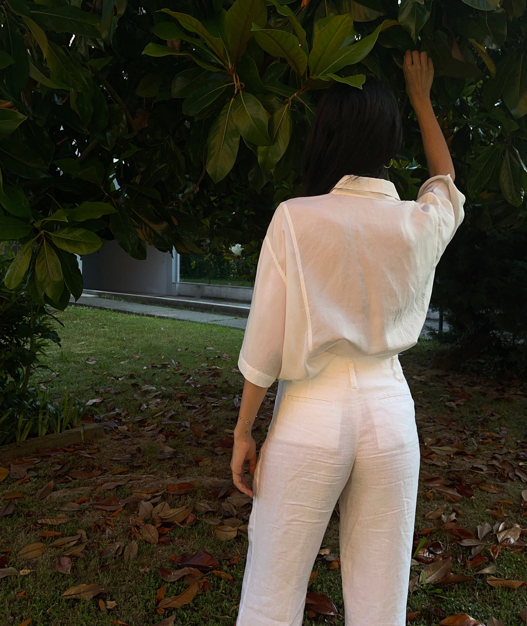 100% silk shirt