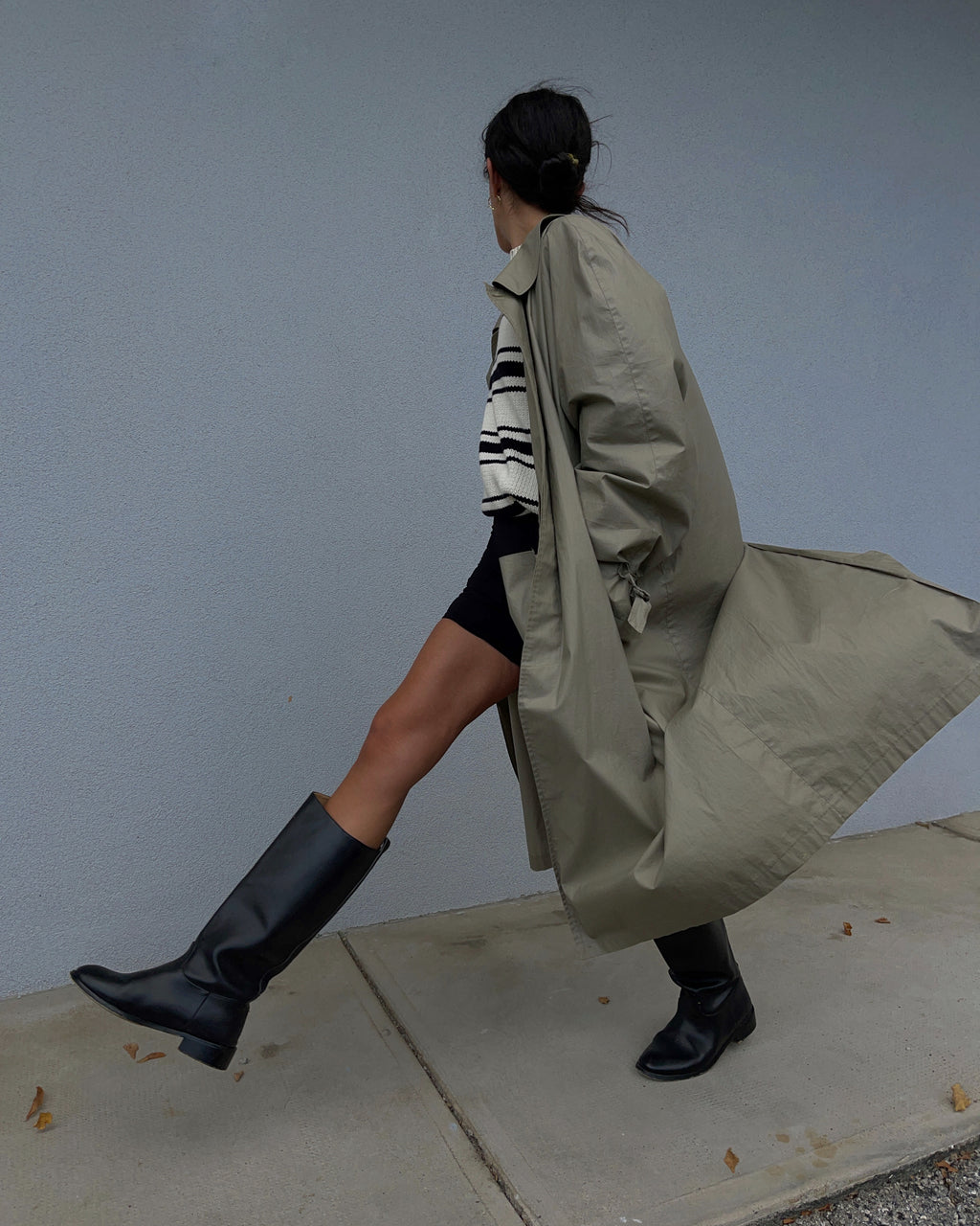 Trench sfoderato*