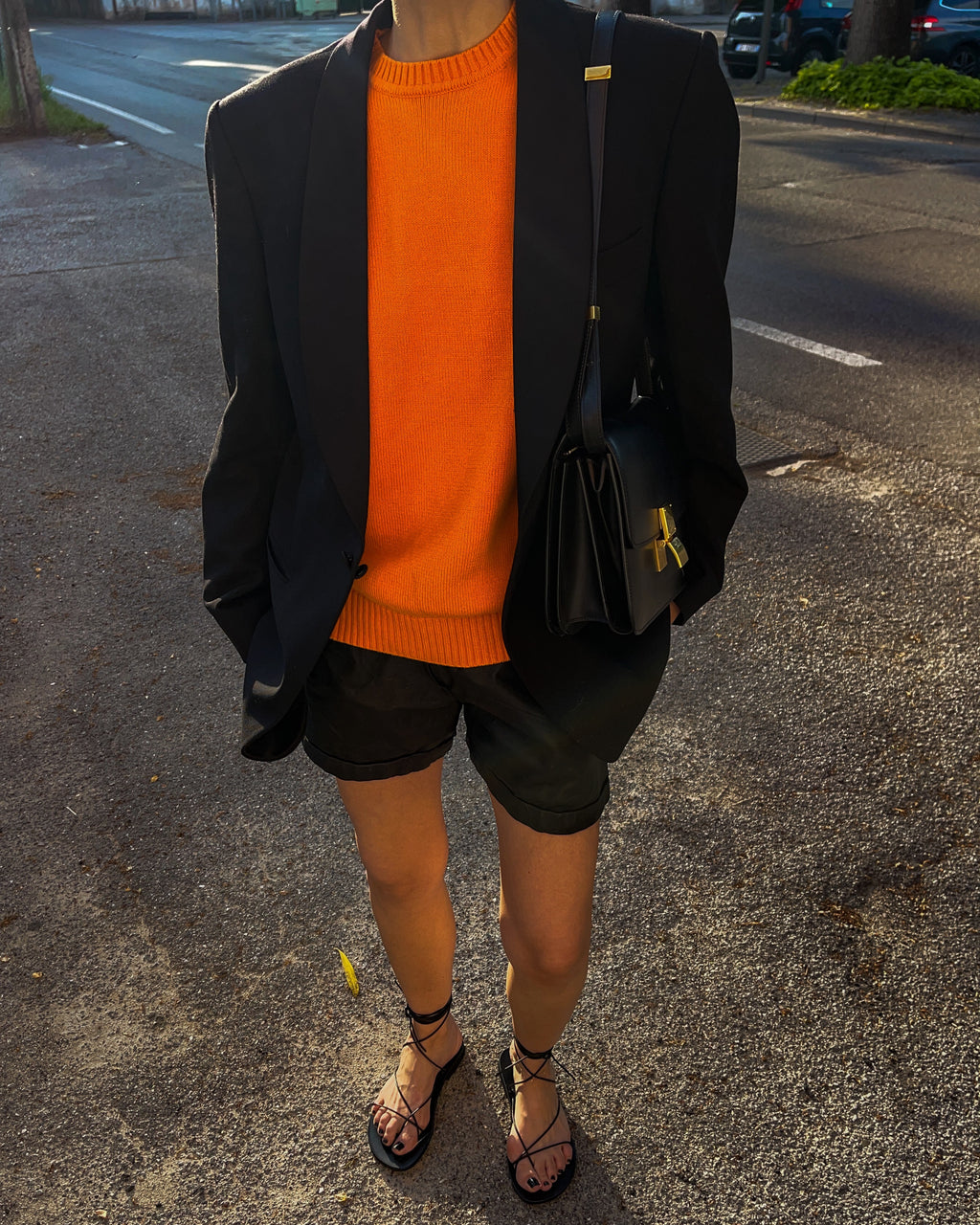 Orange jumper