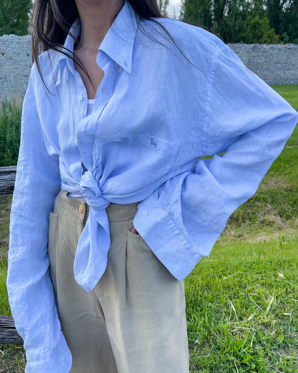Camicia Lino Les  copain