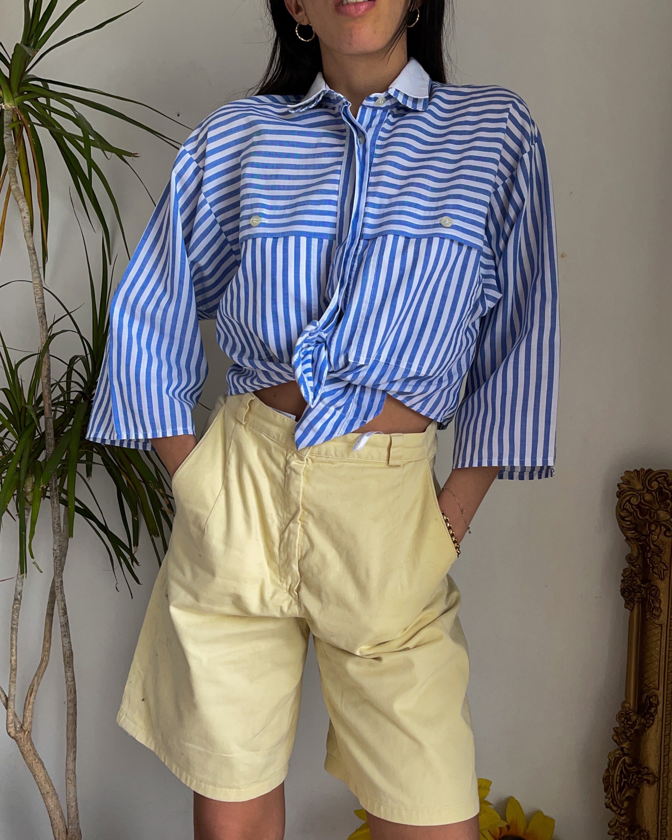 Stripes re worked shirt