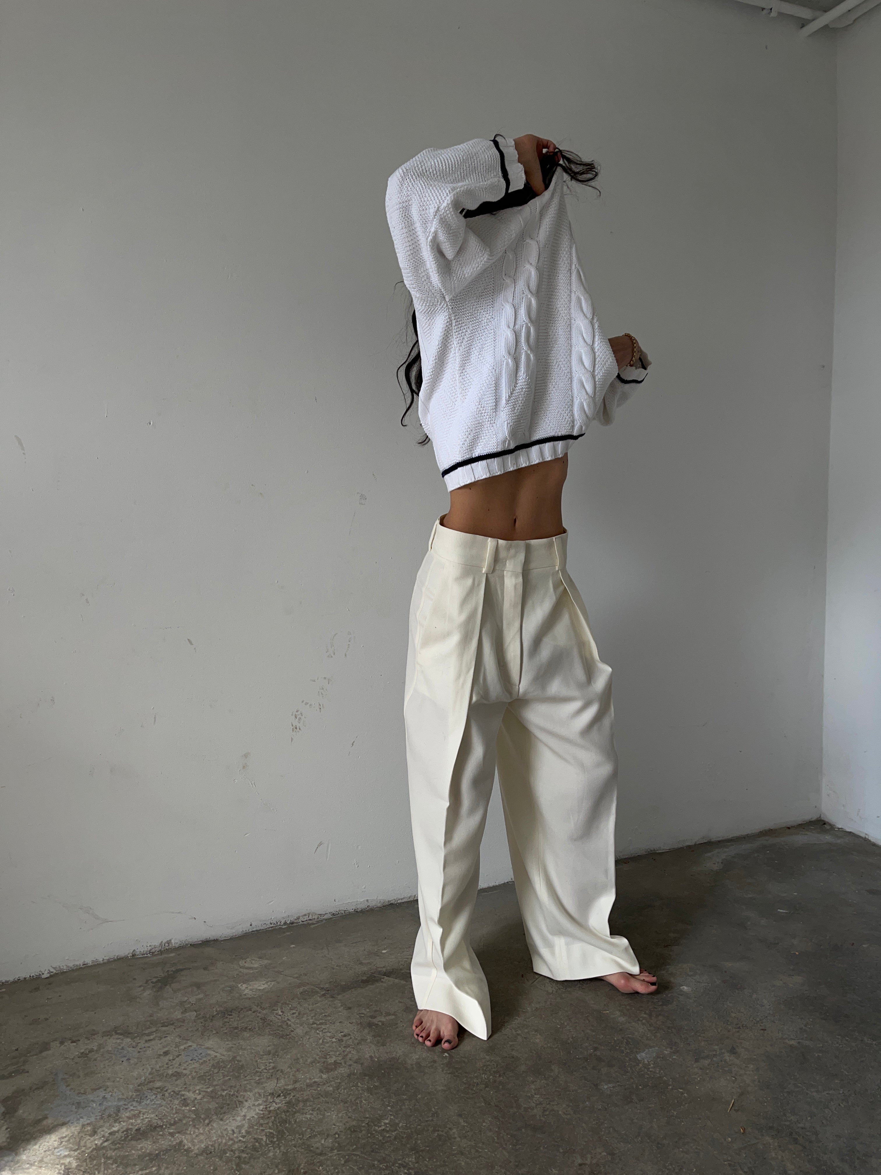 White jumper