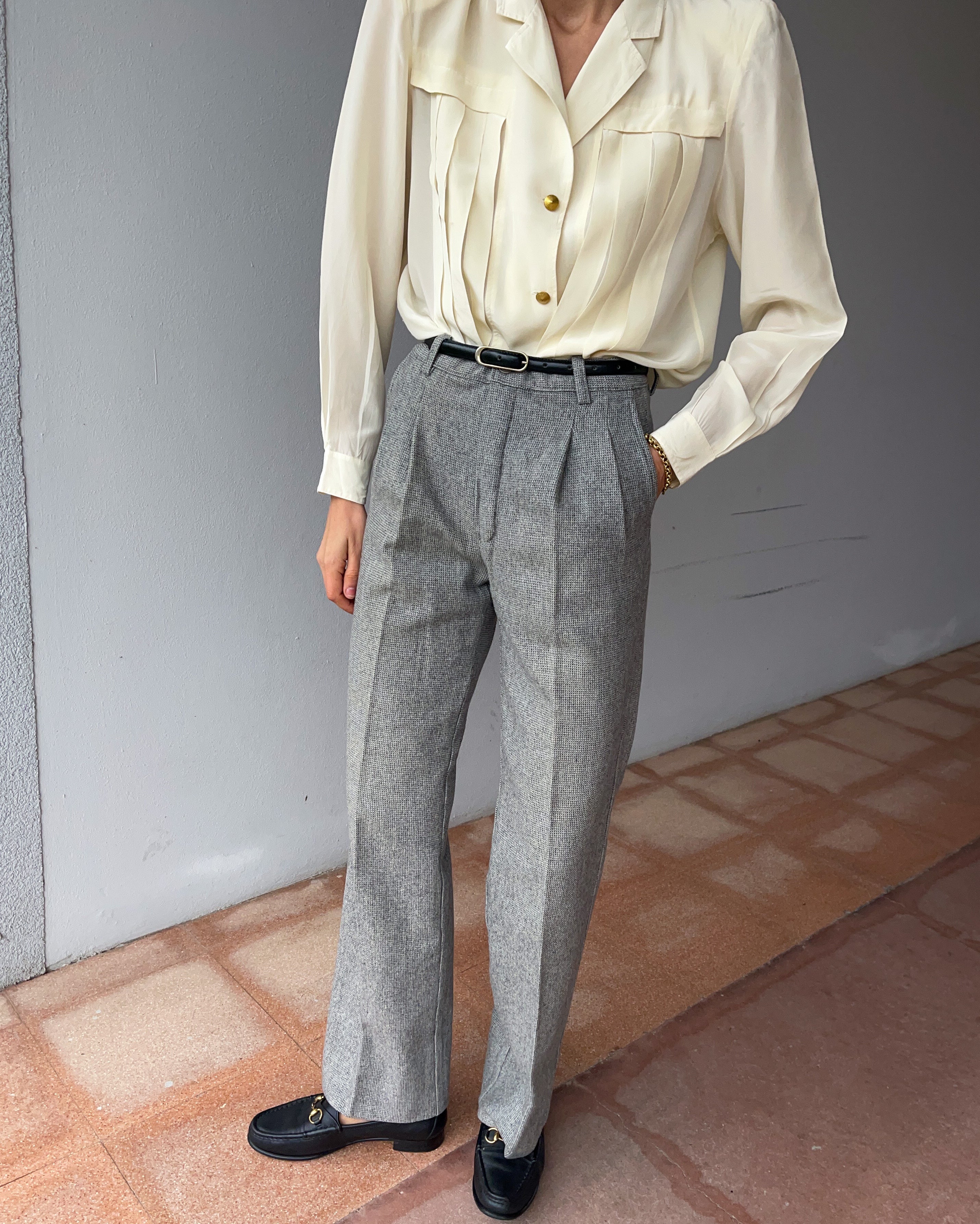 Young lawyer FLANEL trousers