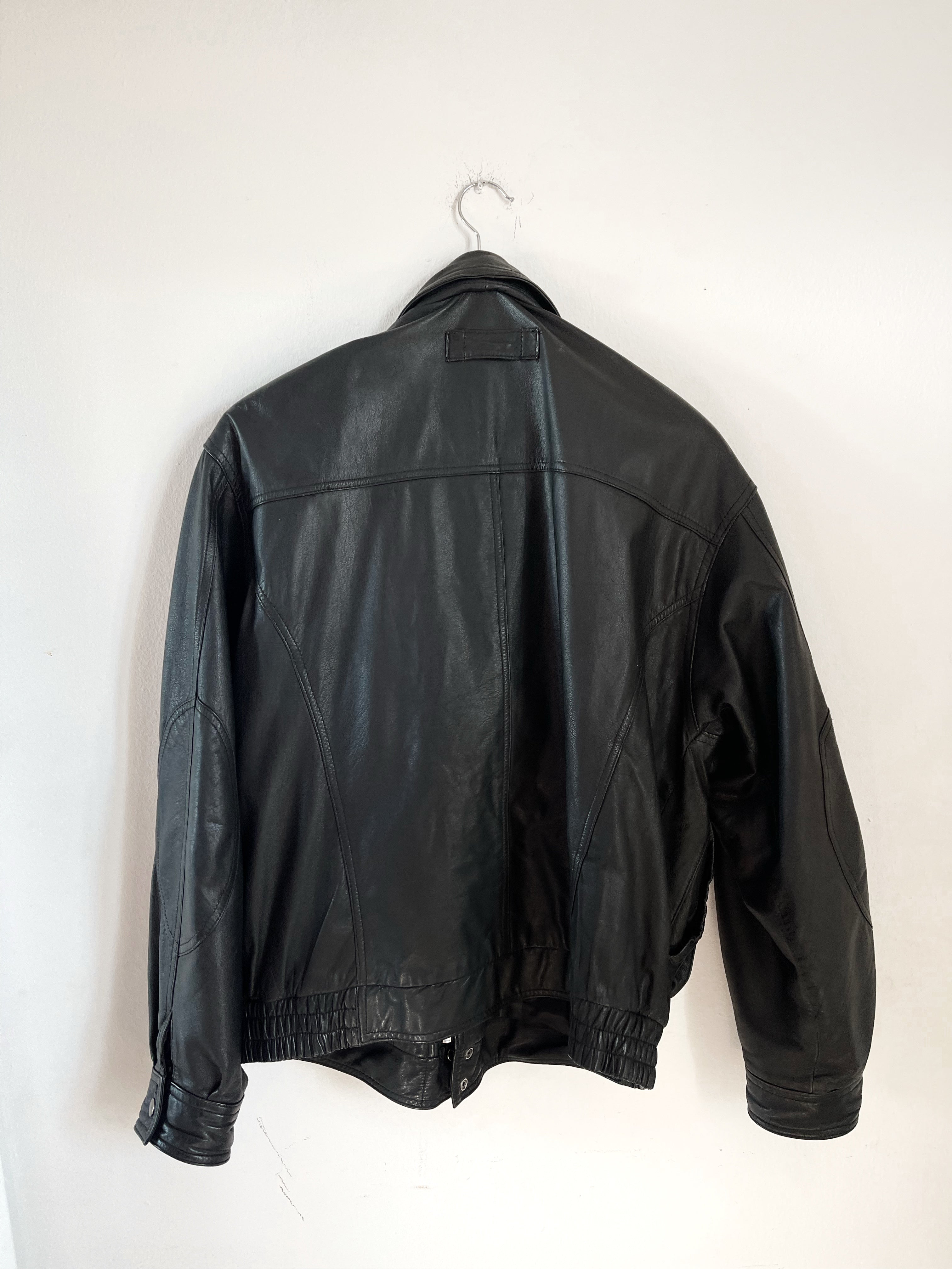 Nappa leather  Bomber jacket