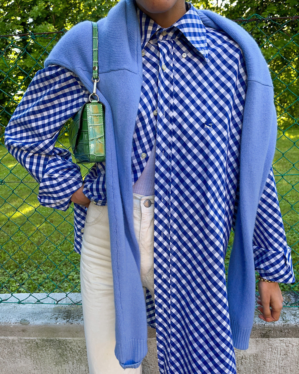 Etro check shirt