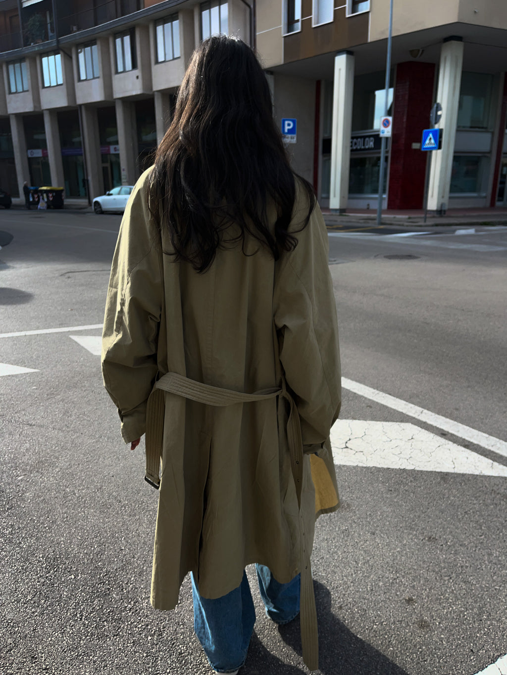 Giorgio OVERSIZE Armani trench