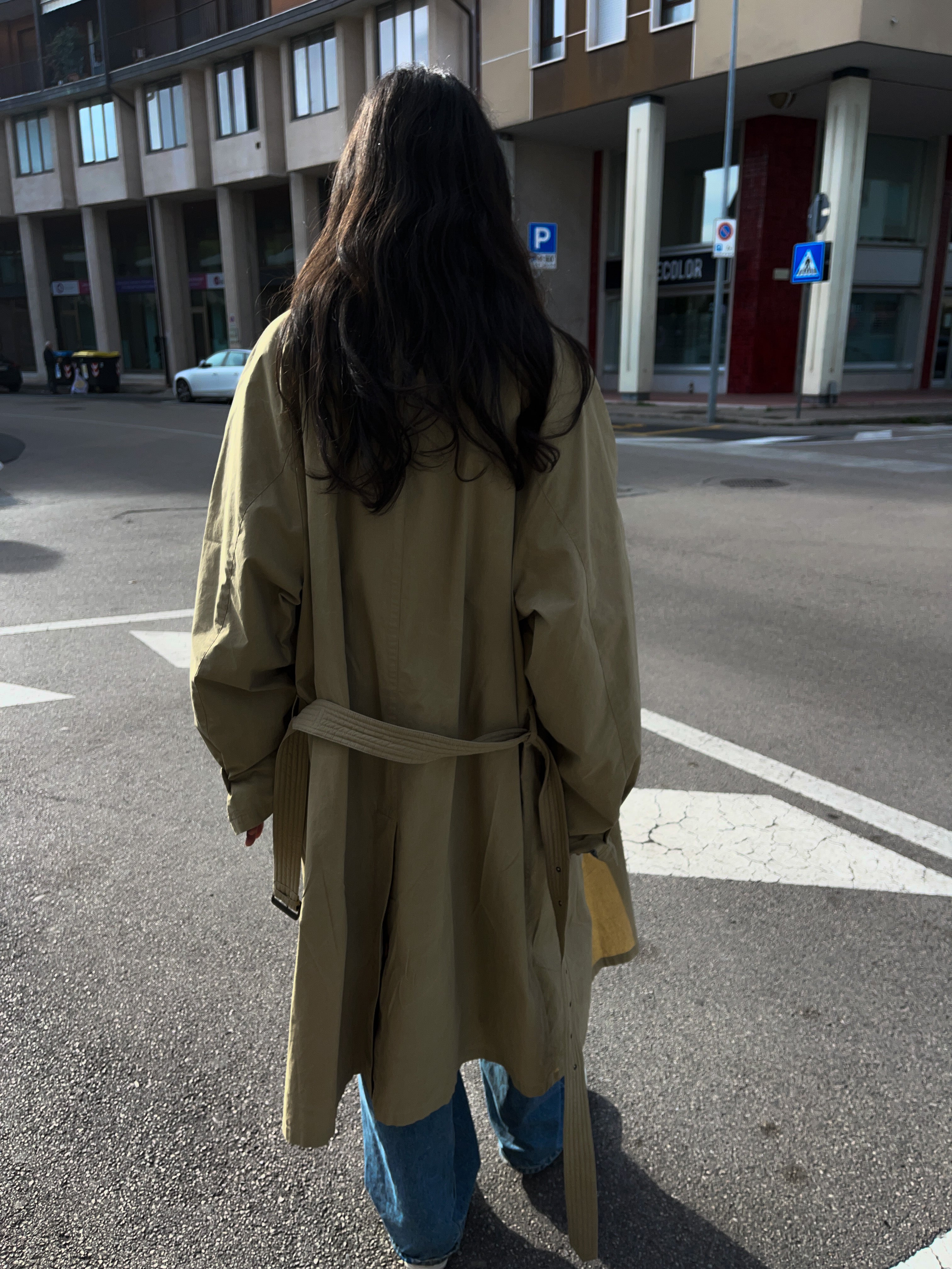 Giorgio OVERSIZE Armani trench