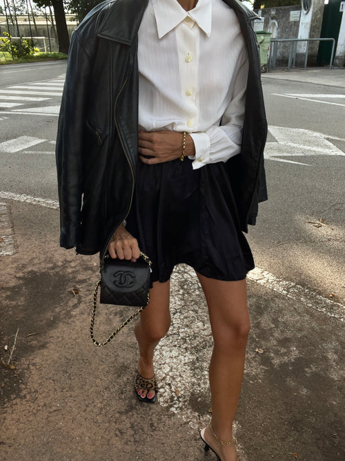 100 silk white shirt