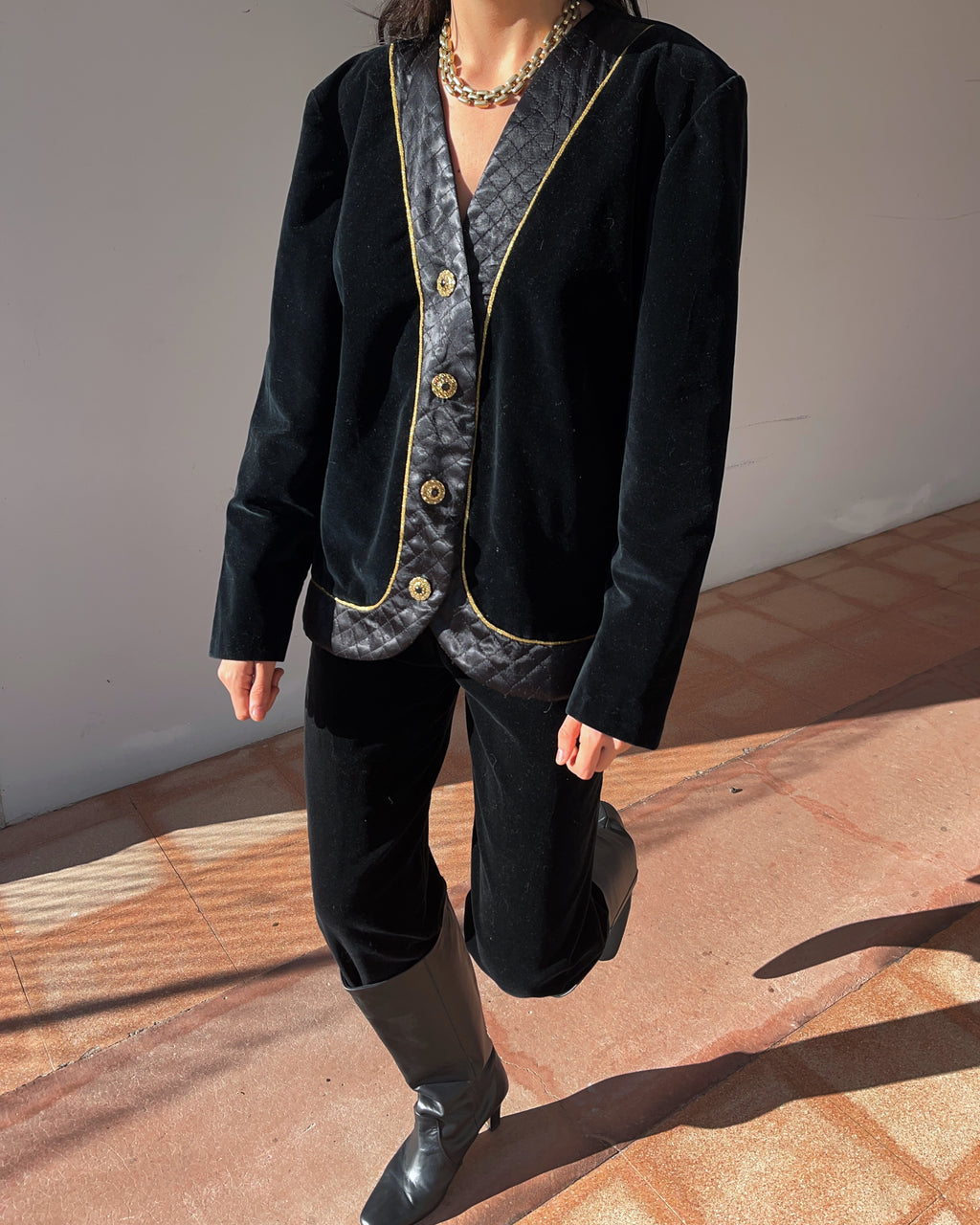 Velvet jacket