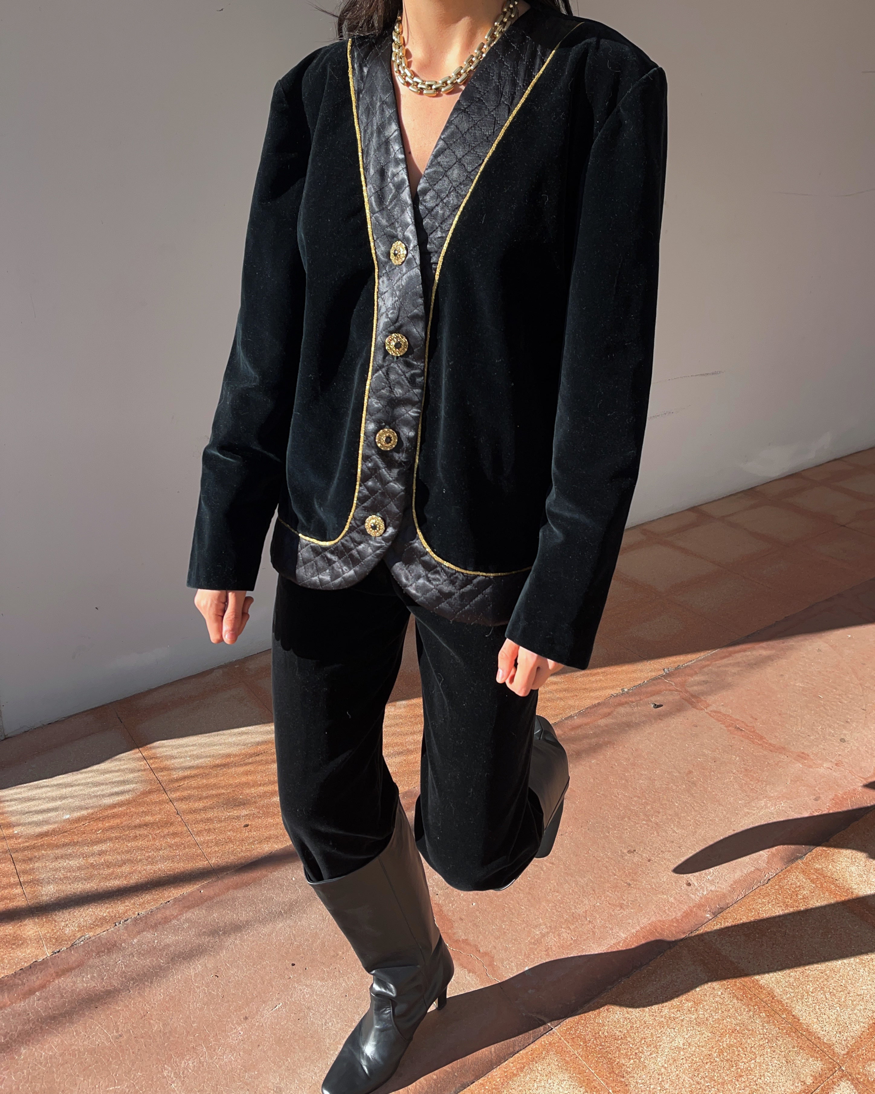 Velvet jacket