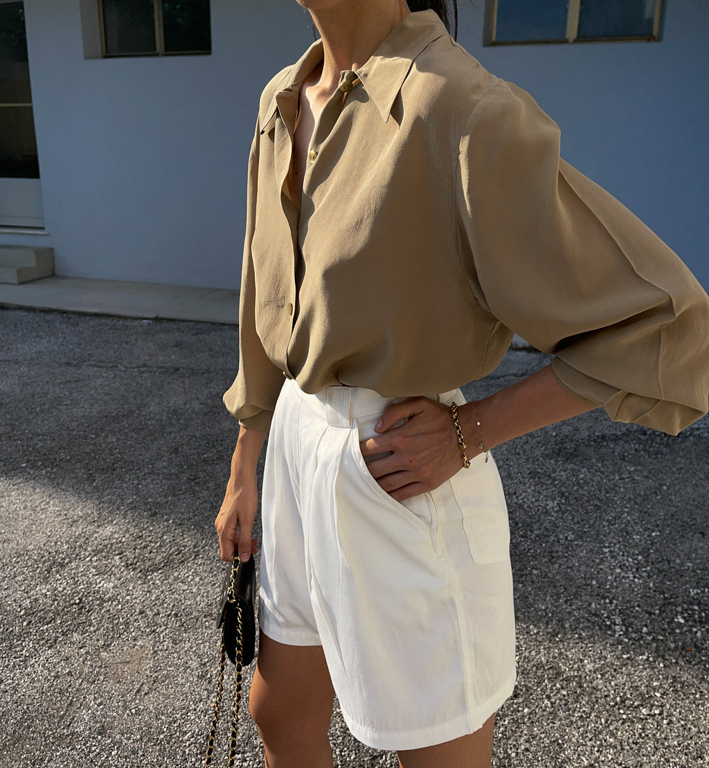 Camicia 100% seta
