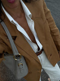 Camel blazer