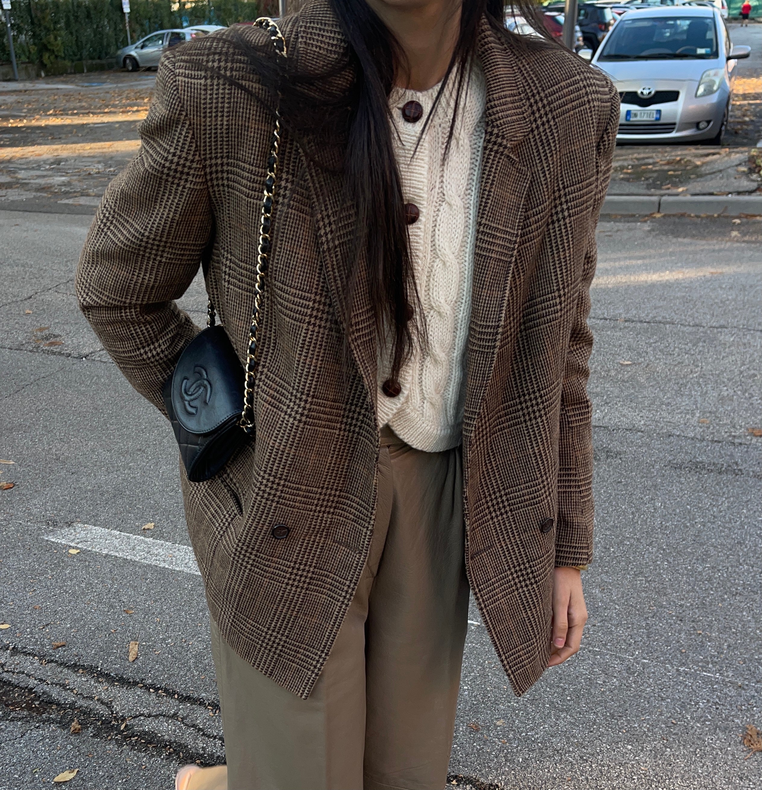 Check blazer
