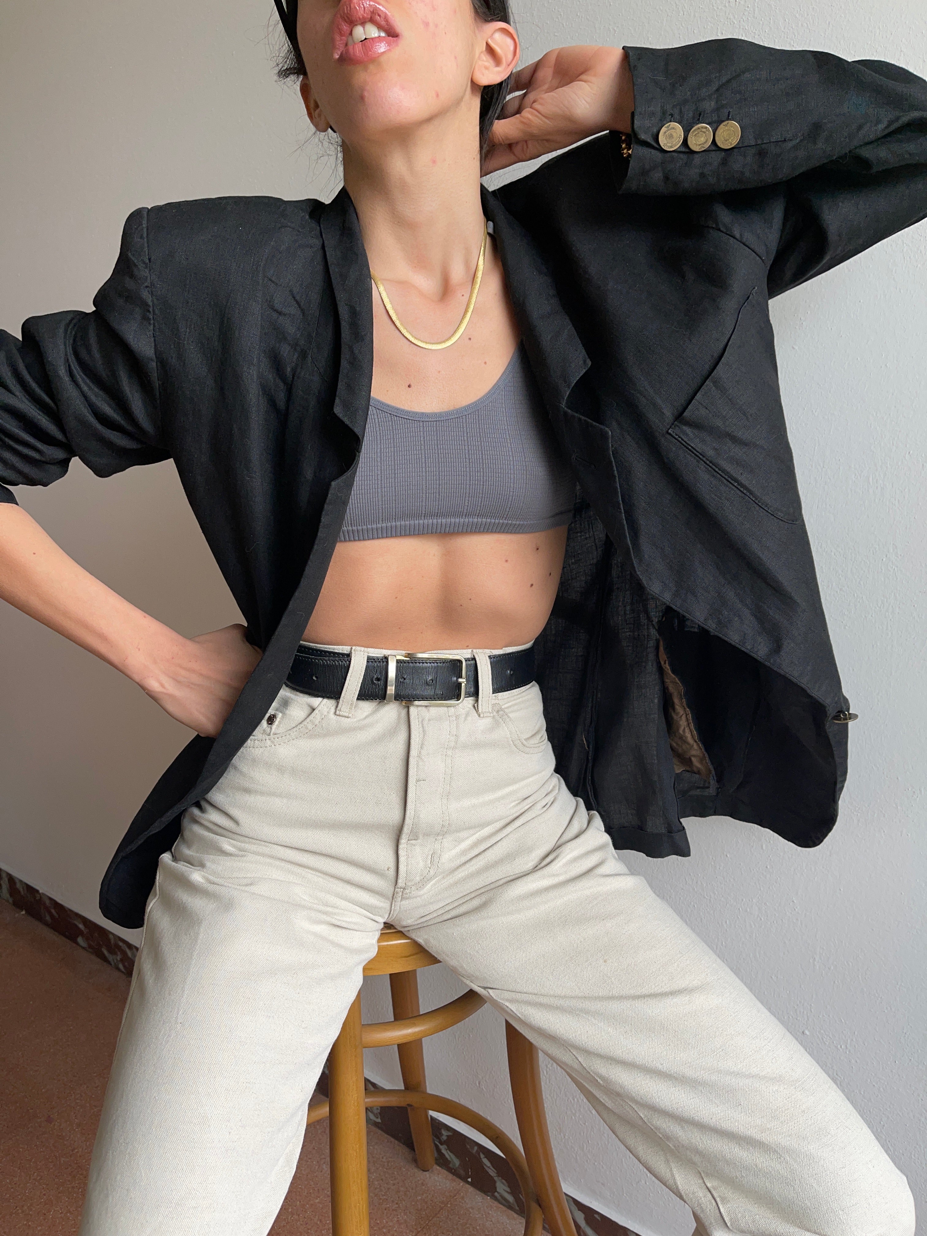 Blazer Emporio Armani 100% Lino