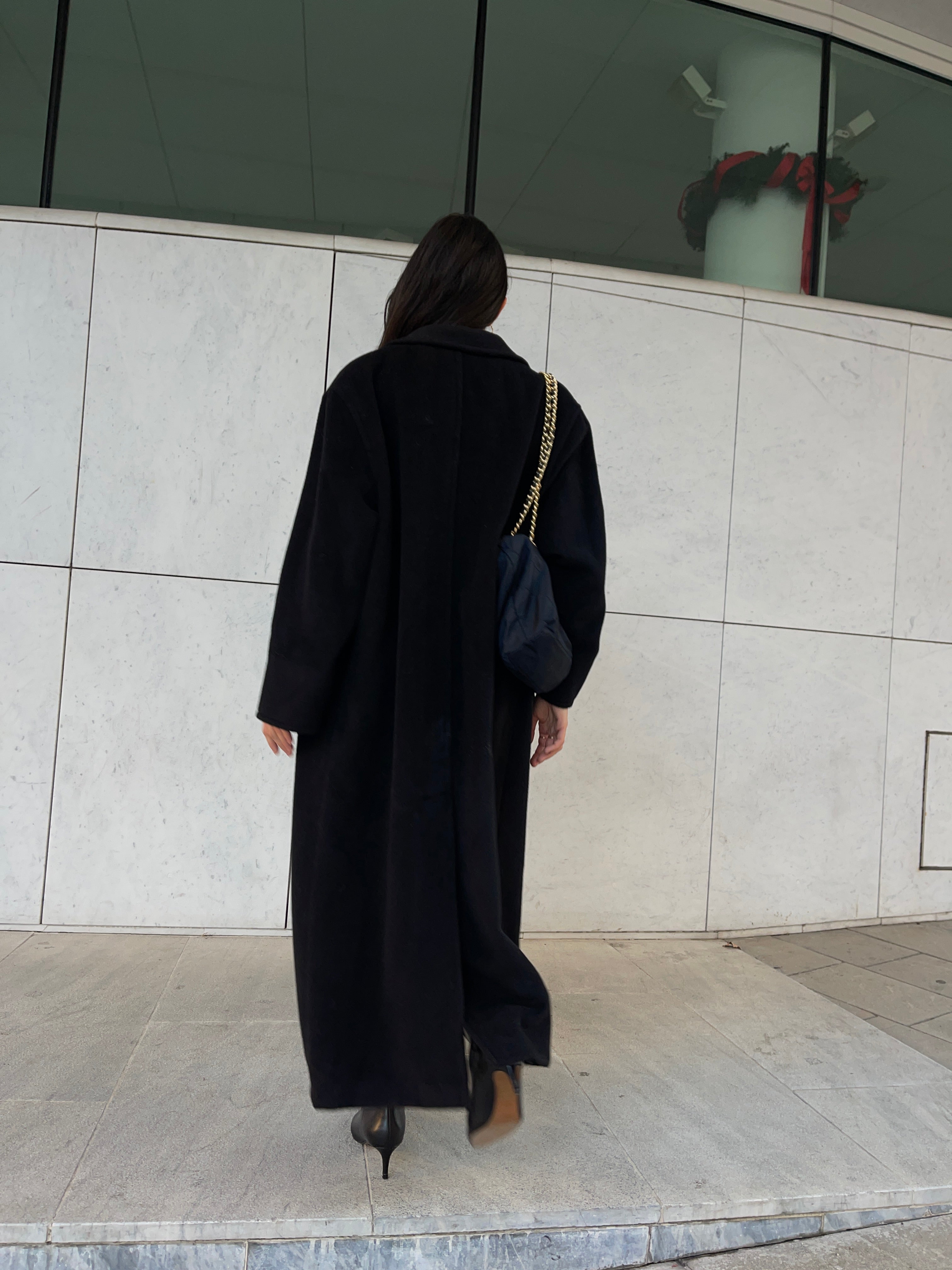 Black Marella icon coat