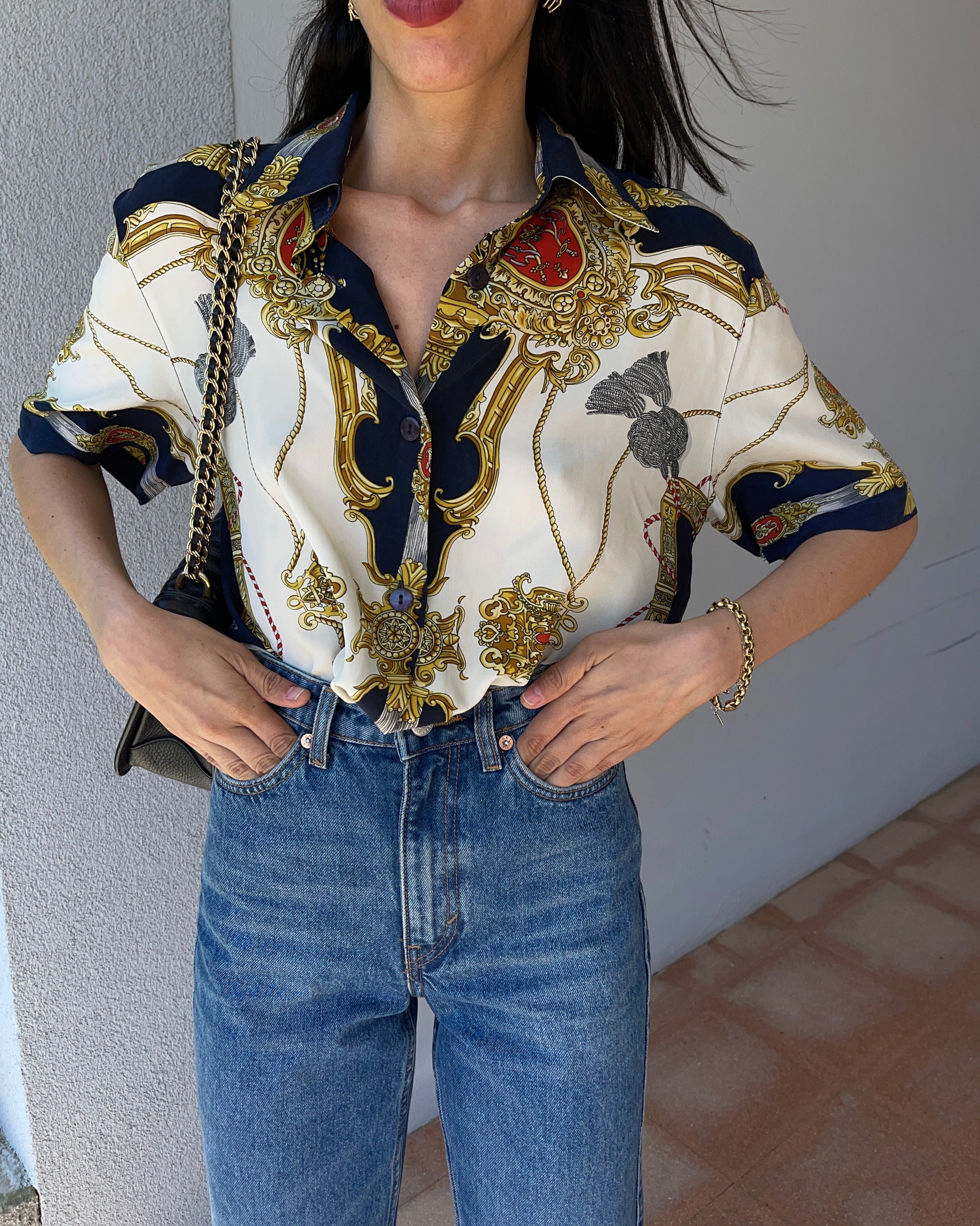 100 silk shirt