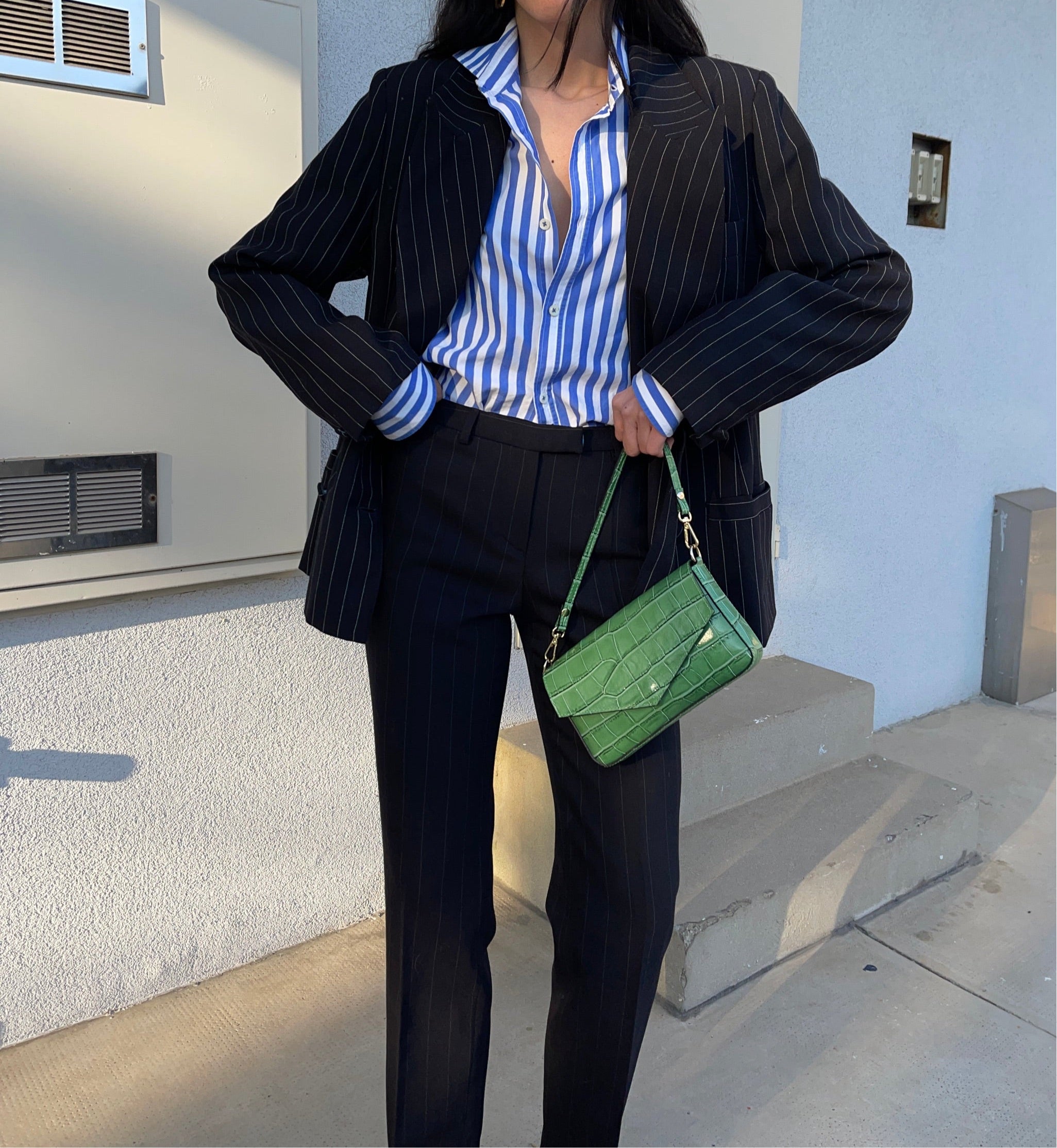 Blazer pinstripe