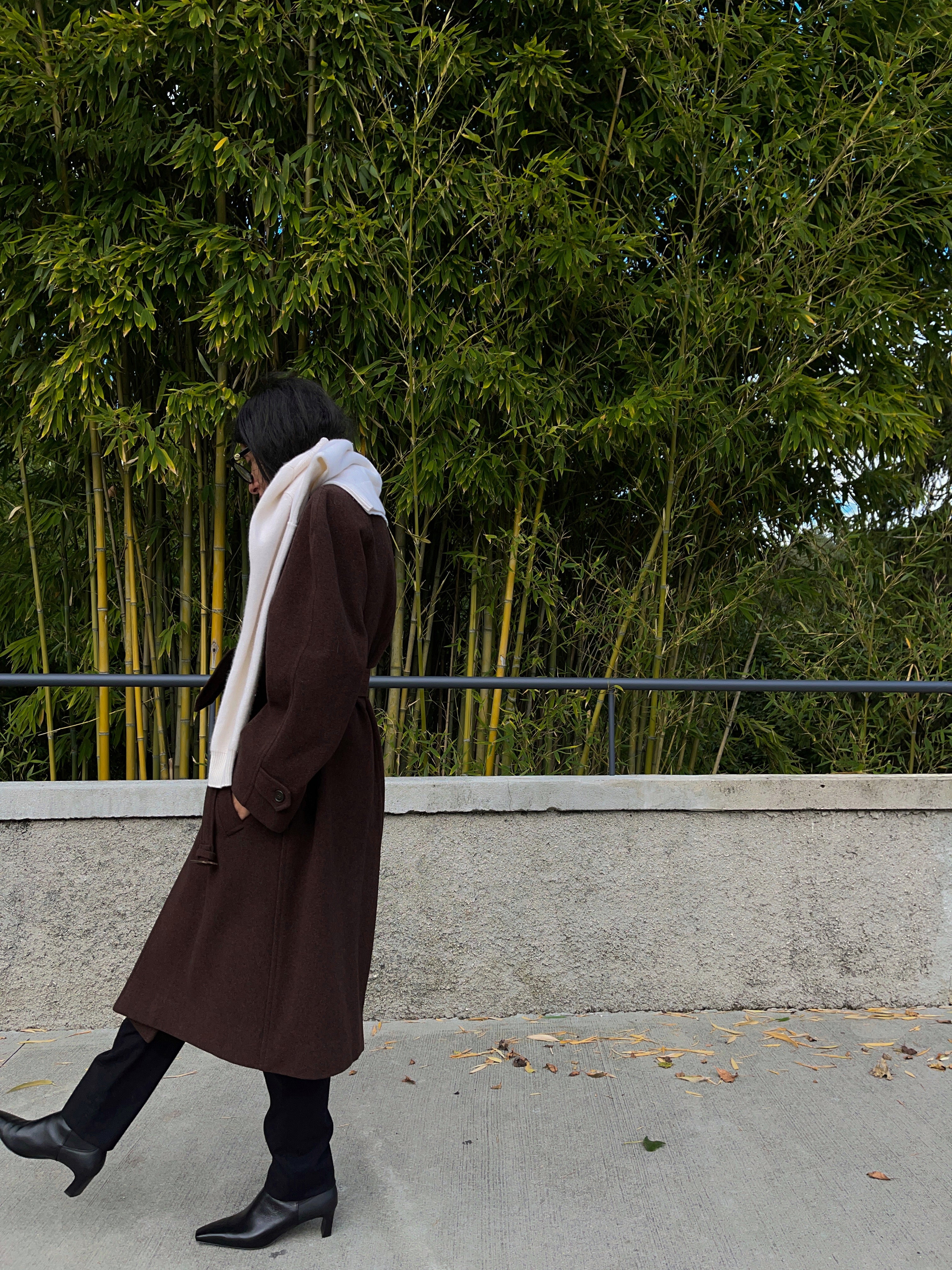 Brown chocolate coat