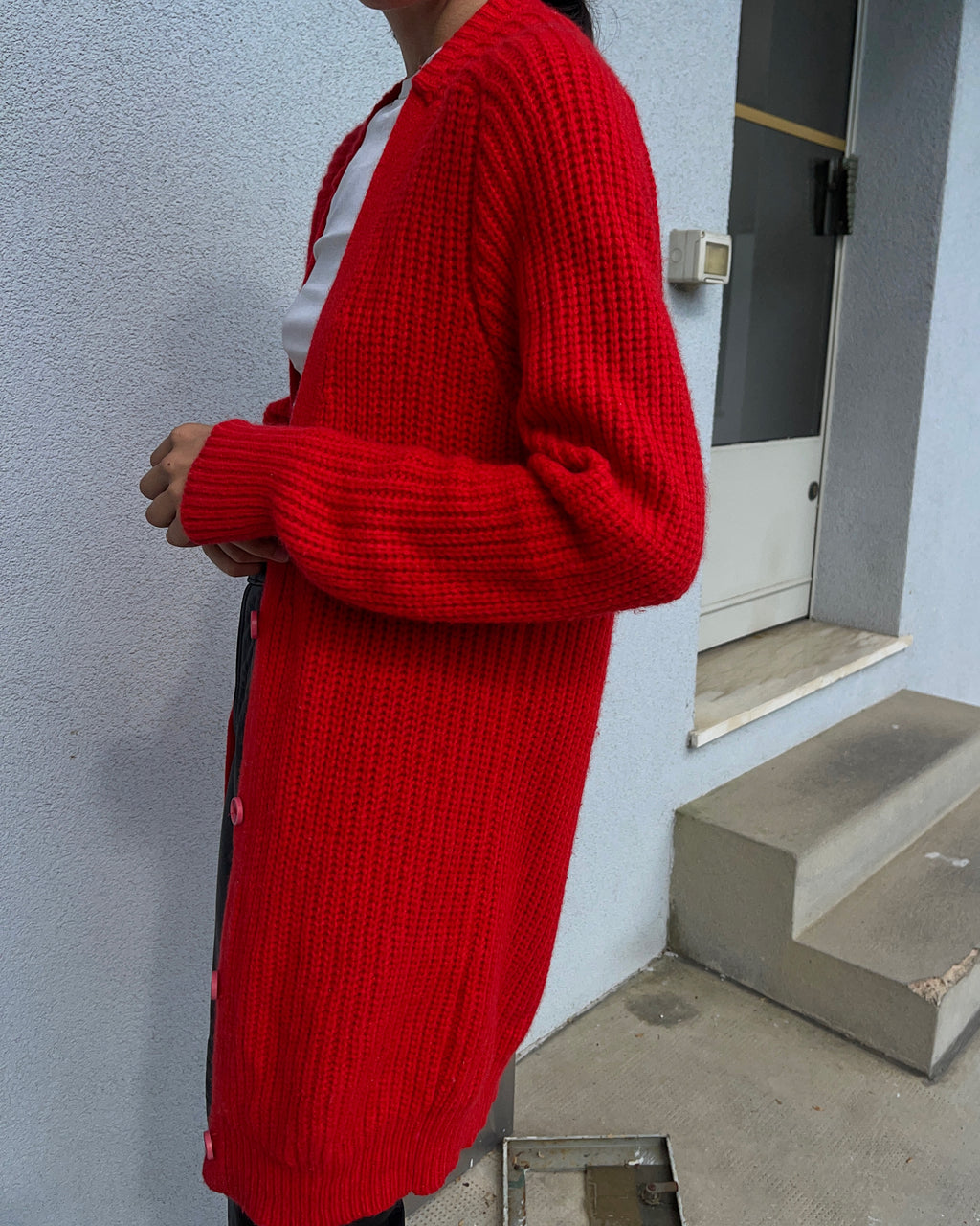 100 wool cardigan
